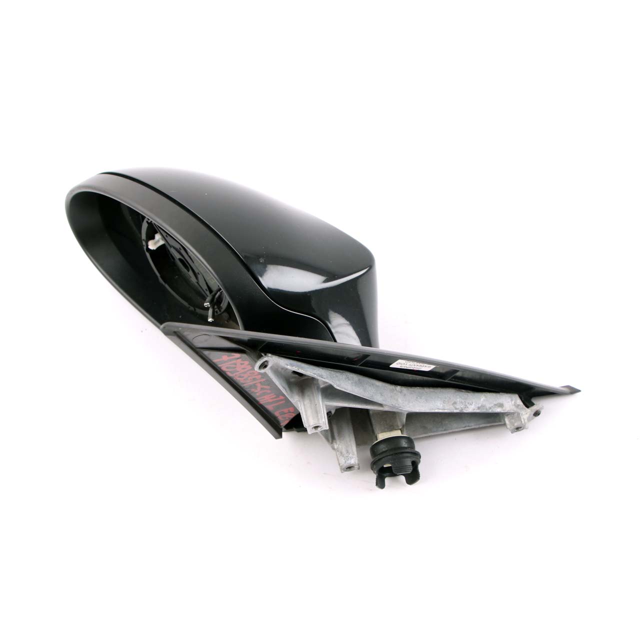 Wing Mirror Door BMW E87 Heated Passenger Side Left N/S Schwarz 2 Black 668