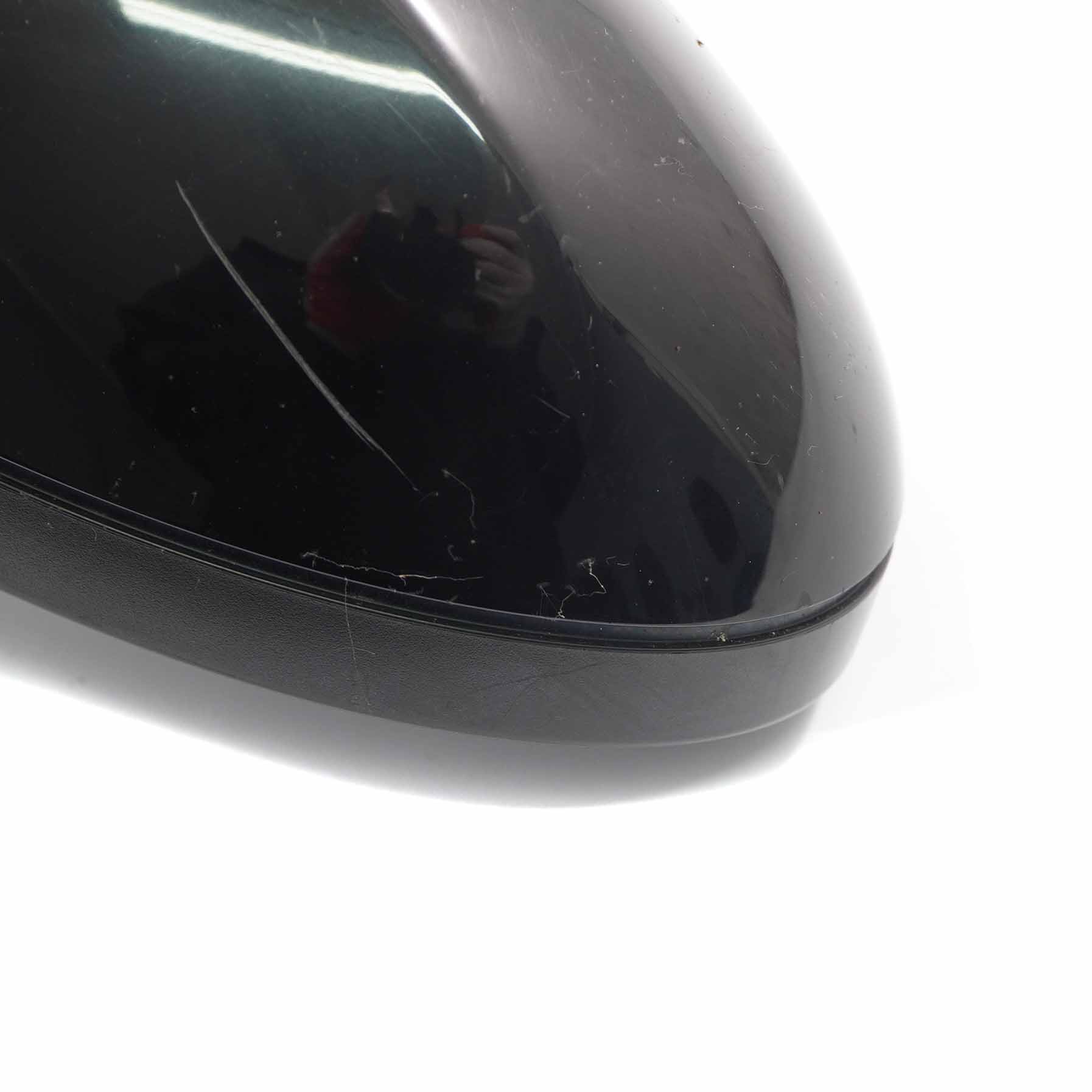 Wing Mirror Door BMW E87 Driver Side Right 3 PIN O/S Schwarz 2 Black 668