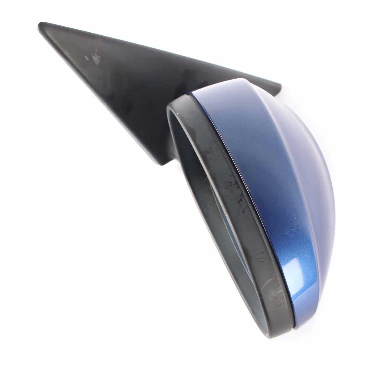 BMW 3 Series 1 E90 E91 Heated Right Wing Mirror O/S Montegoblau Montego Blue