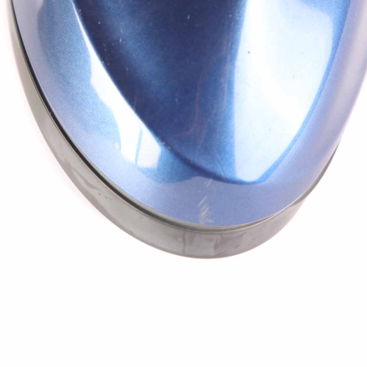 BMW 3 Series E90 E91 Heated Right Wing Mirror O/S Montegoblau Montego Blue