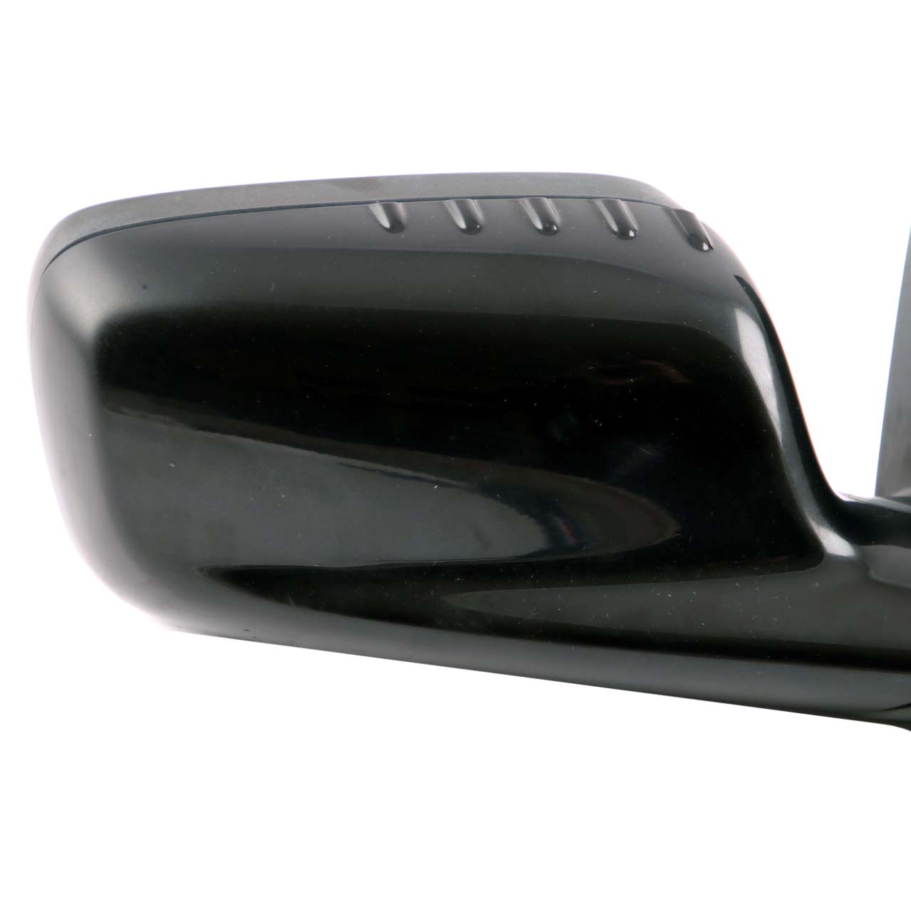 BMW 7 E65 Auto Dip Power Fold Memory Wing Mirror Right O/S Black Sapphire 475