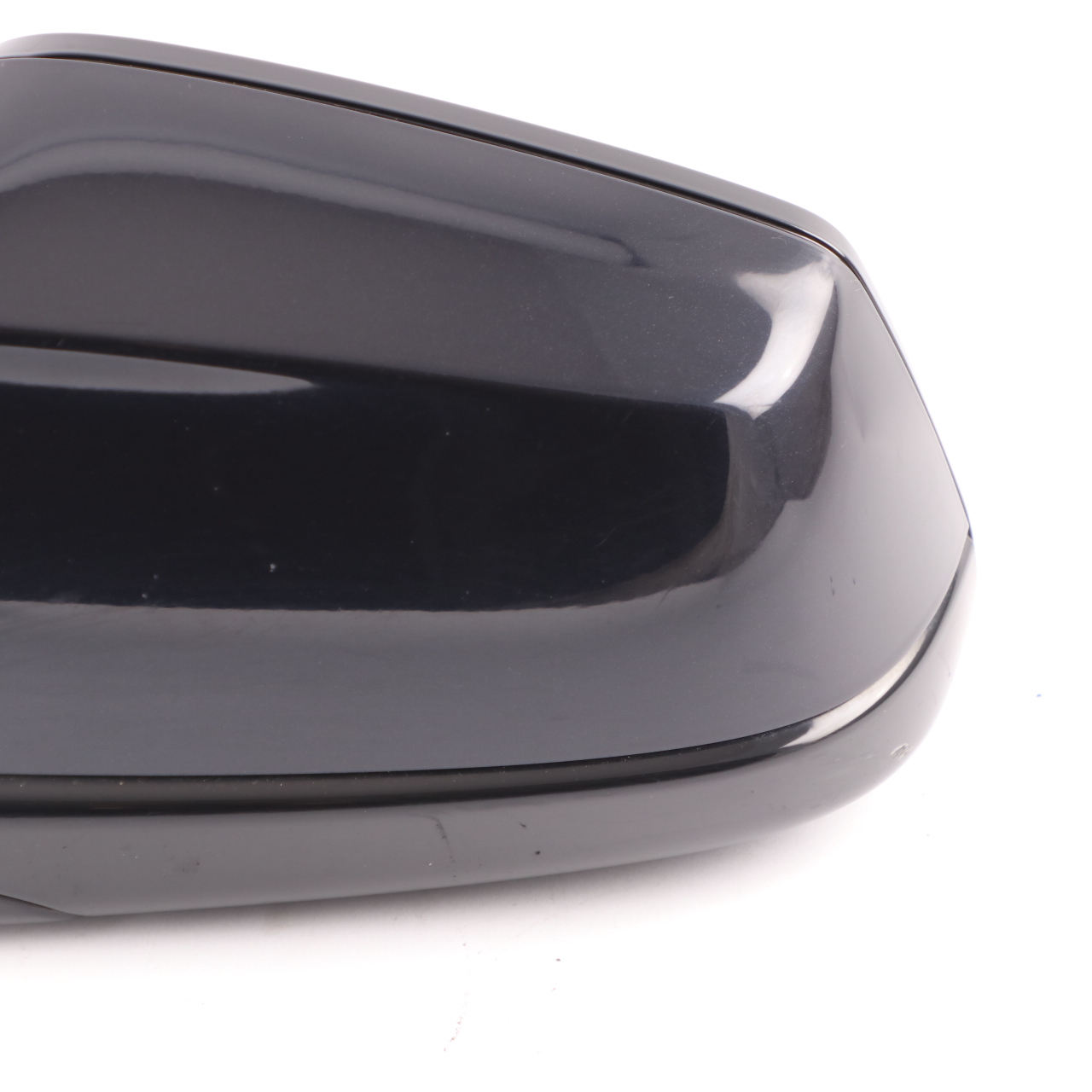 Wing Mirror BMW E60 E61 LCI M Sport Left N/S High Gloss Carbonschwarz 416