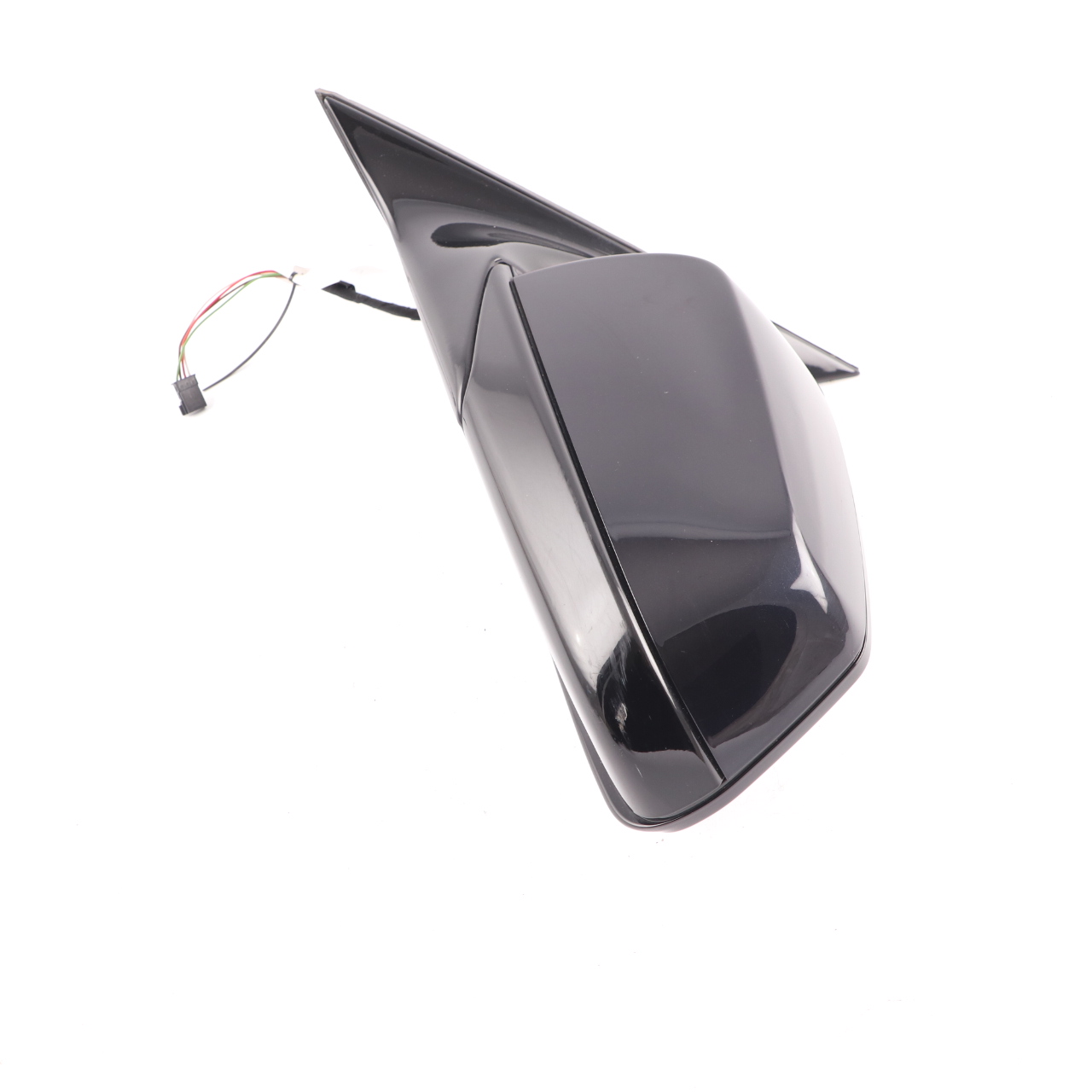 Wing Mirror BMW E60 E61 LCI M Sport Left N/S High Gloss Carbonschwarz 416