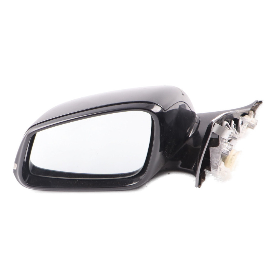 BMW F20 Wing Mirror Heated Left N/S Door Outside Black Sapphire Metallic - 475