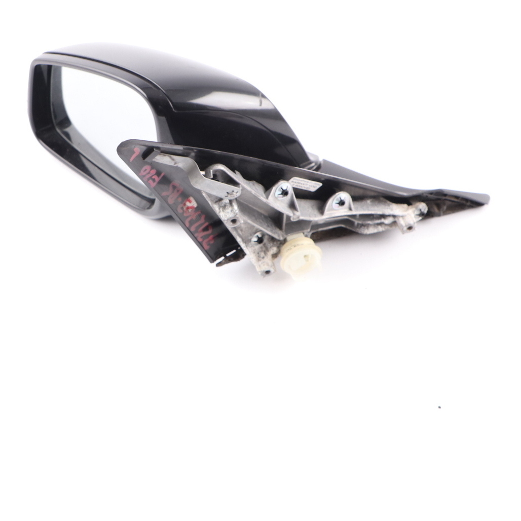 BMW F20 Wing Mirror Heated Left N/S Door Outside Black Sapphire Metallic - 475