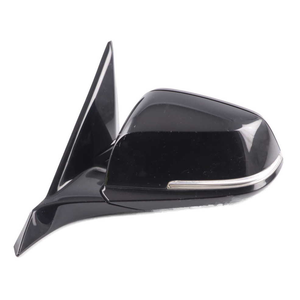 BMW F20 Wing Mirror Heated Left N/S Door Outside Black Sapphire Metallic - 475