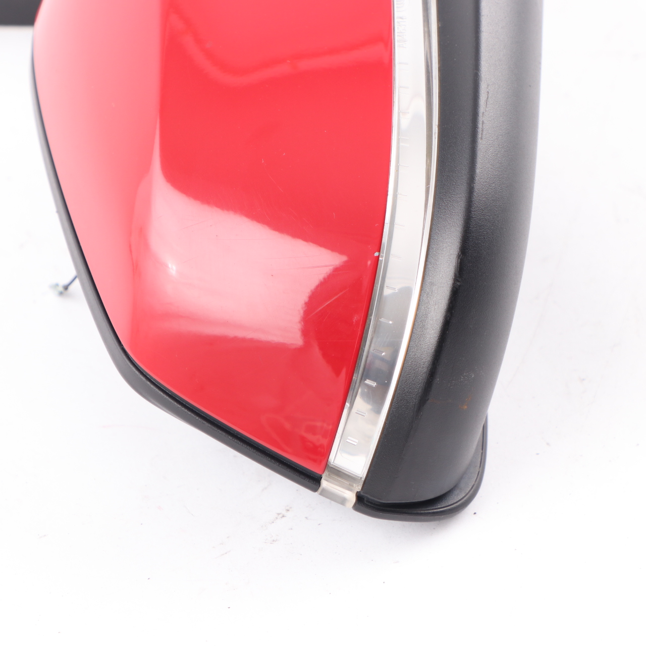 BMW F20 Wing Mirror Heated Right O/S Outside 6 Pins Karmesinrot Red A61