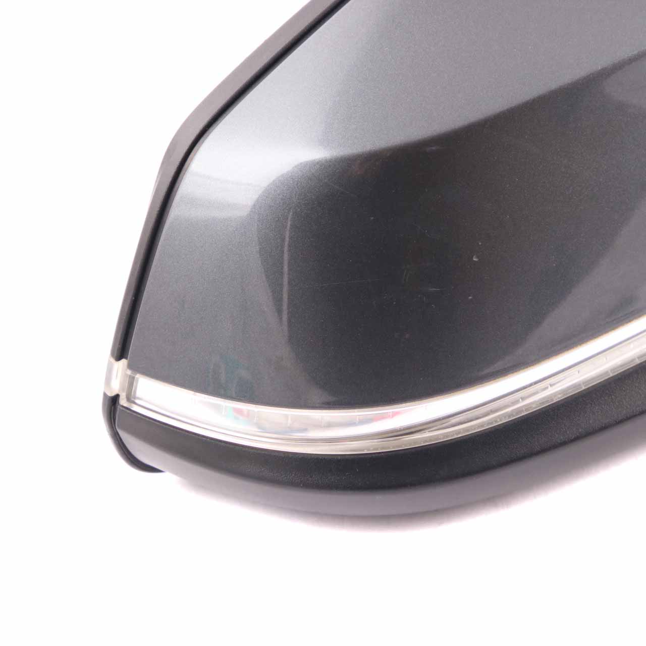 Door Wing Mirror BMW F20 LCI 1 Right O/S Outside Heated Mineral Grau Grey B39