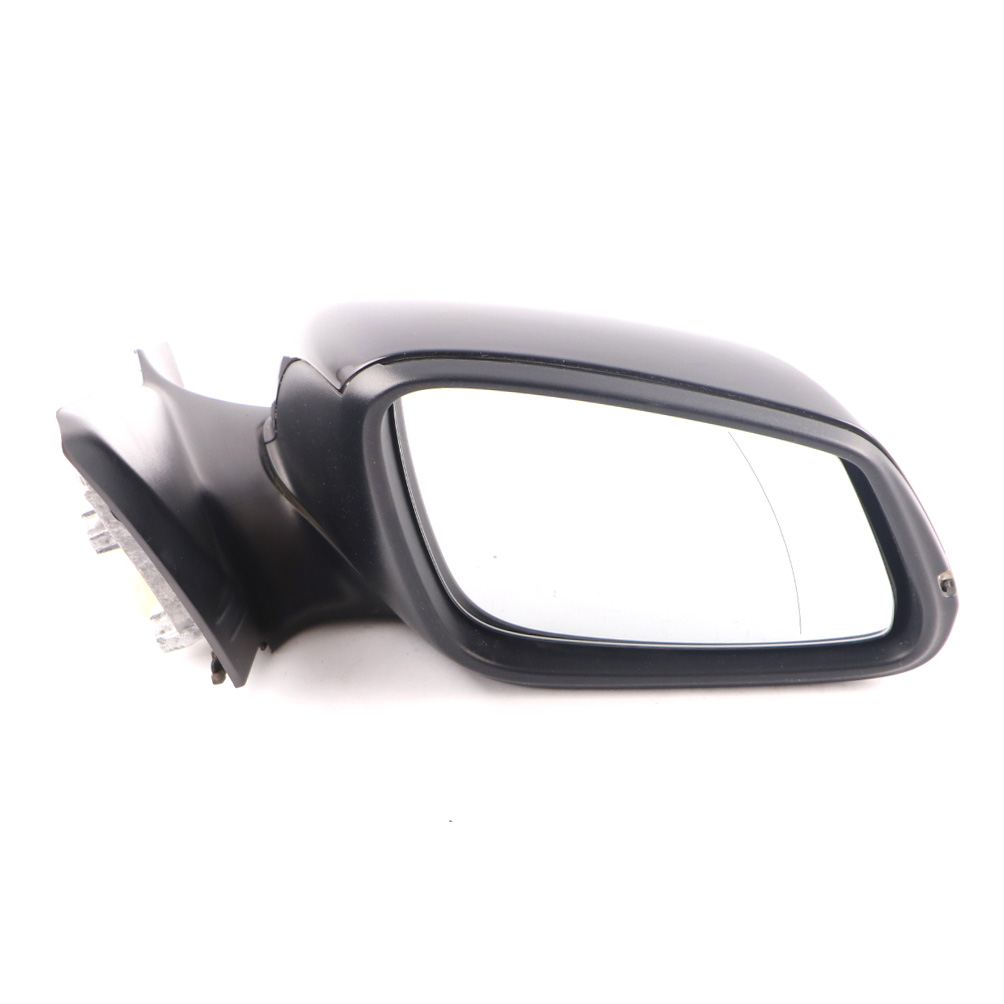 BMW F20 LCI Heated Wing Mirror Door Right O/S Outside Schwarz 2 Black 668