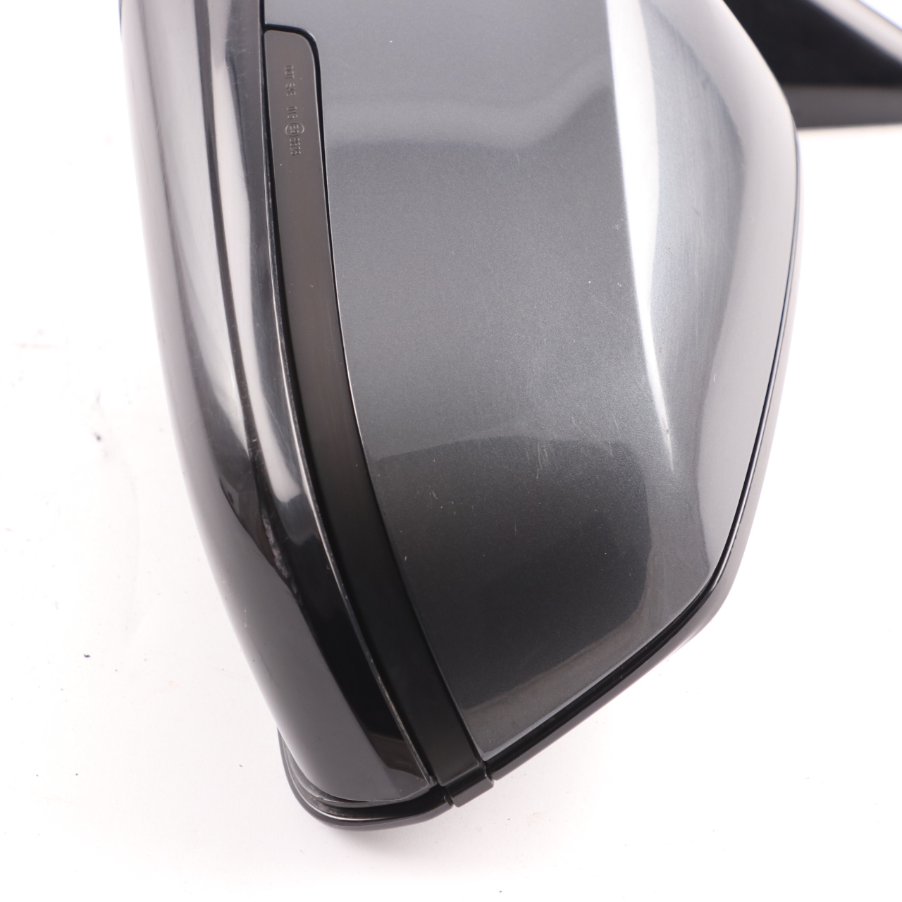 Door Wing Mirror BMW F20 Left Heated N/S High Gloss Mineralgrau Mineral Grey B39