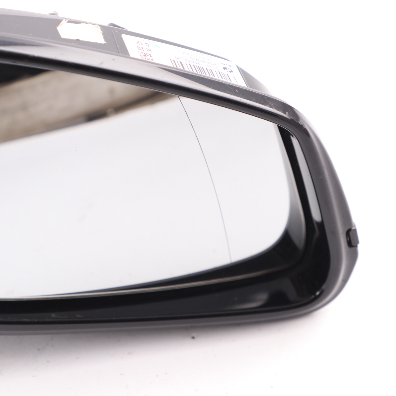 BMW F20 F20N LCI Heated Right Wing Mirror O/S High Gloss Shadow Line 7242780