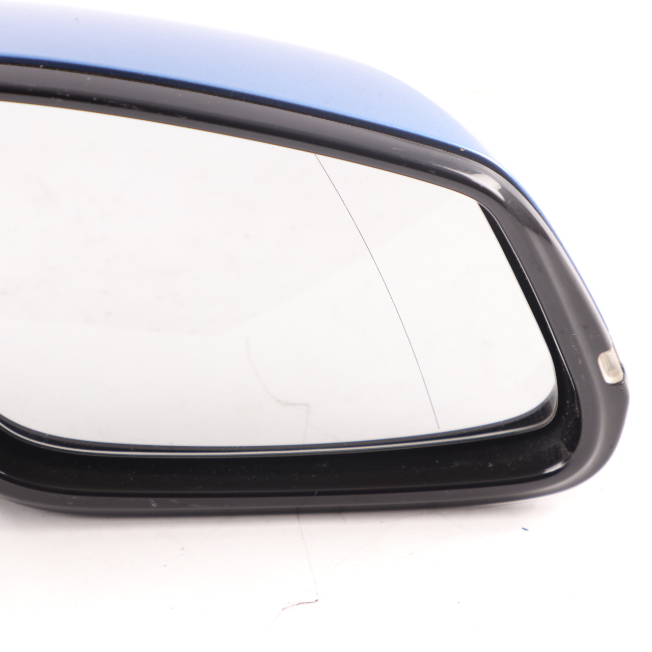 BMW F20 Wing Mirror Door Right O/S Heated High Gloss 6 Pins Estoril Blue - B45