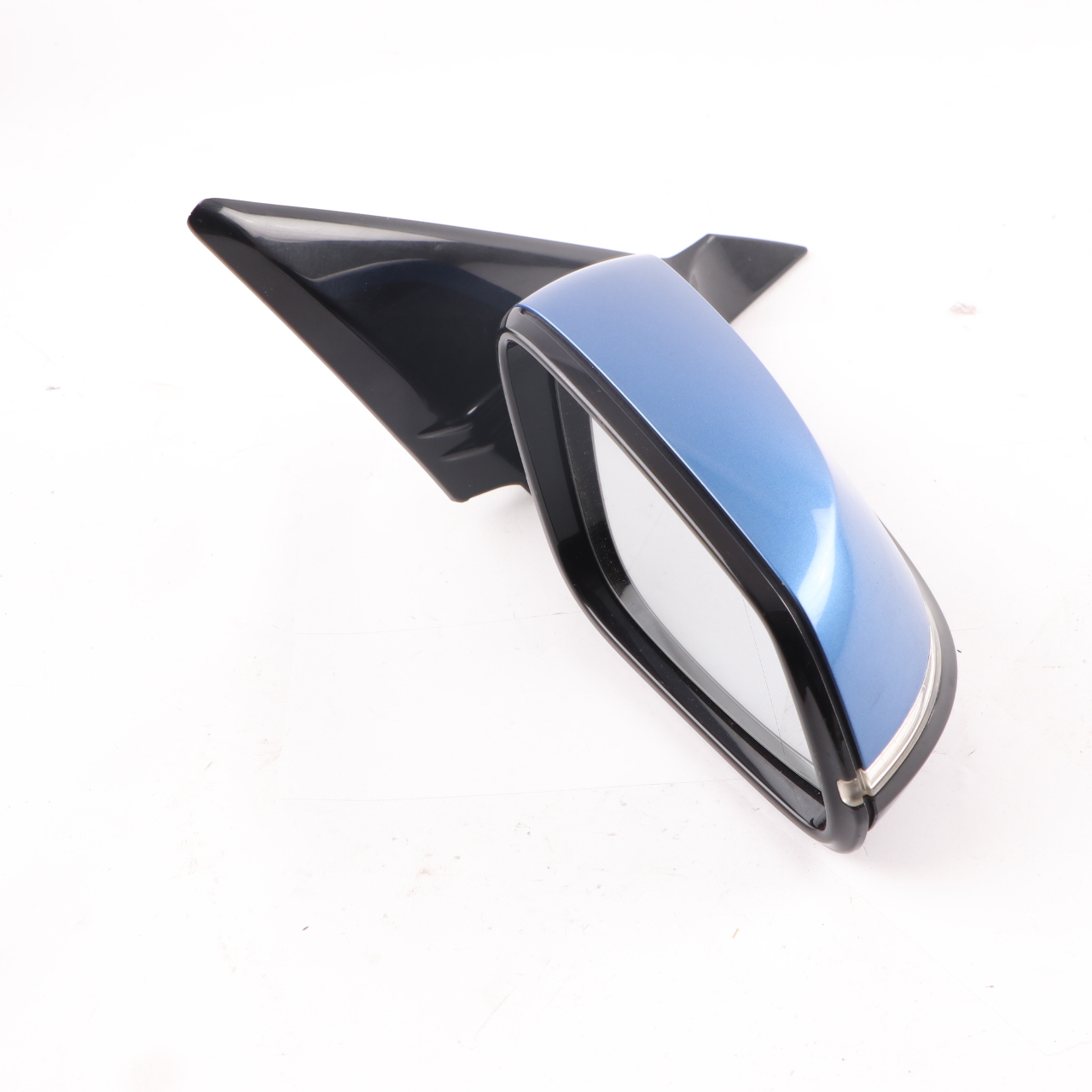 BMW F20 Wing Mirror Door Right O/S Heated High Gloss 6 Pins Estoril Blue - B45