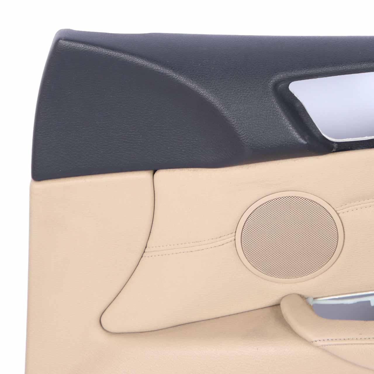 BMW X5 E70 Door Card Front Right O/S Lining Fabric Leather Nevada Beige 7244368