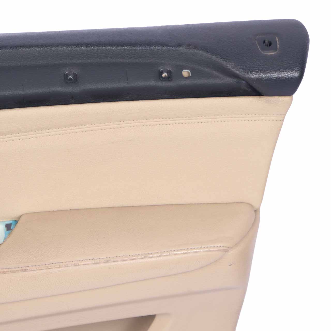 BMW X5 E70 Door Card Front Right O/S Lining Fabric Leather Nevada Beige 7244368