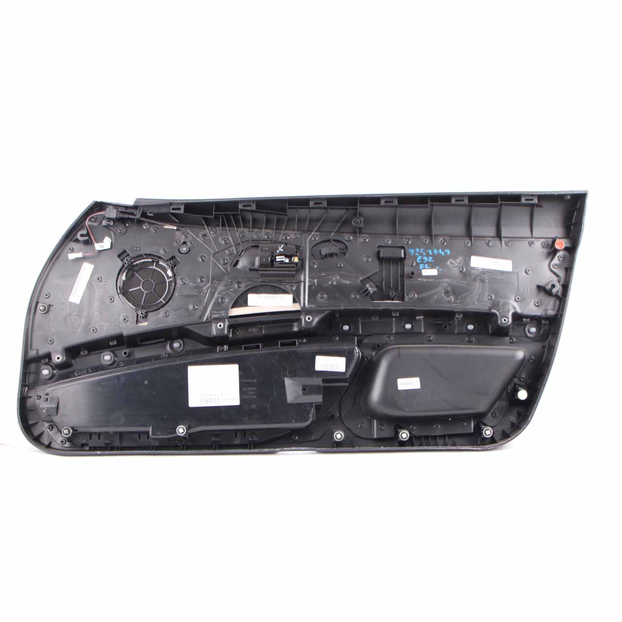 Door Card BMW E92 E93 LCI Front Left N/S Lining Trim Panel Leather Oyster