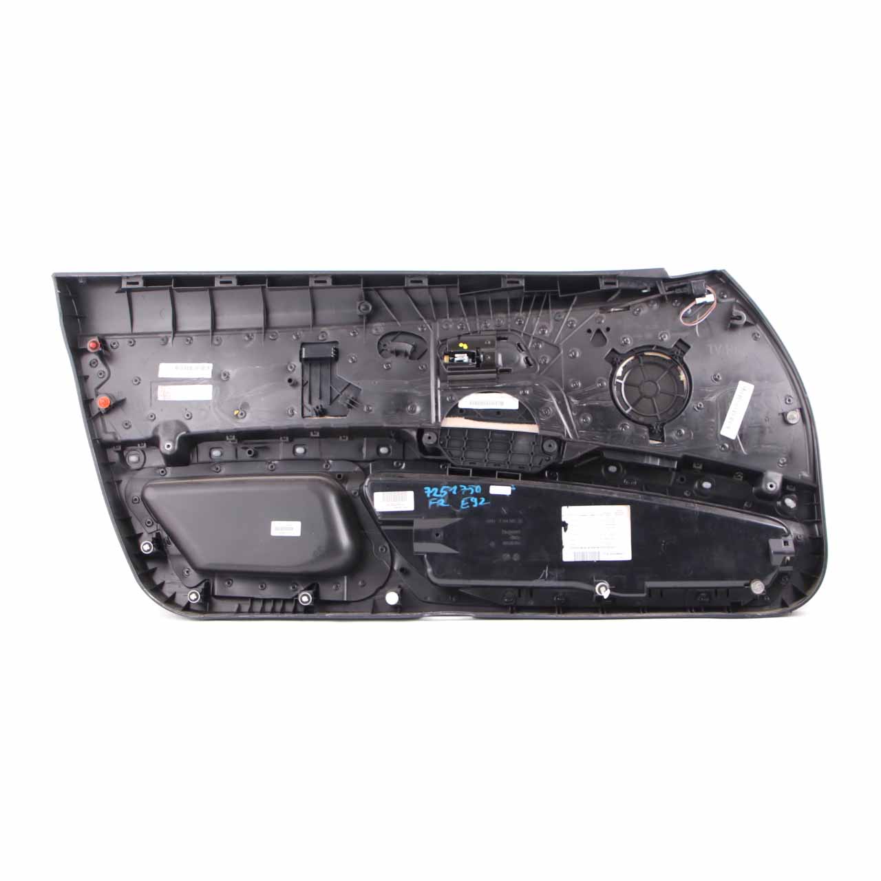 Door Card BMW E92 E93 LCI Front Right O/S Lining Trim Panel Leather Oyster