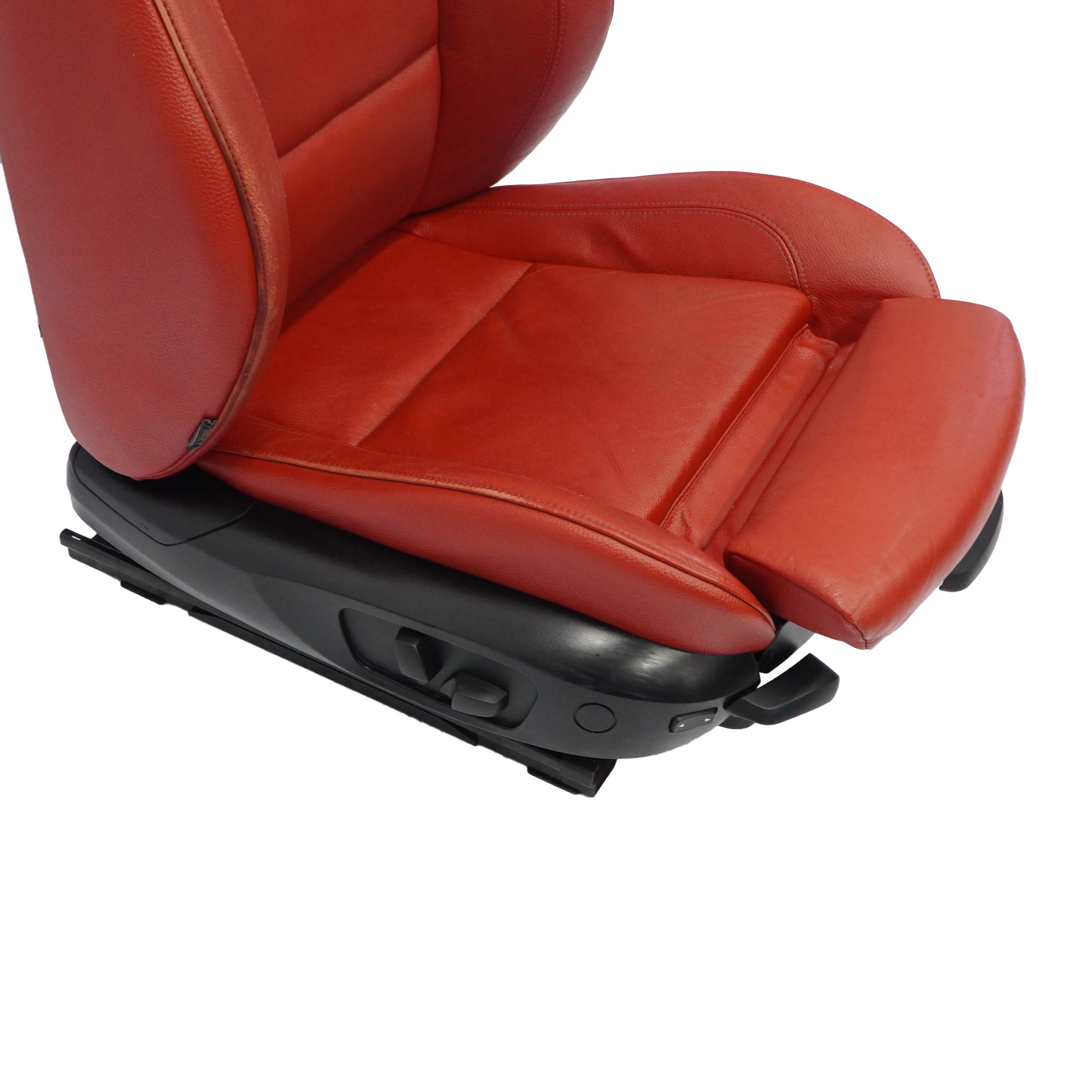 Front Seat BMW E92 LCI Coupe Sport Right O/S Red Leather Dakota Korall-Red