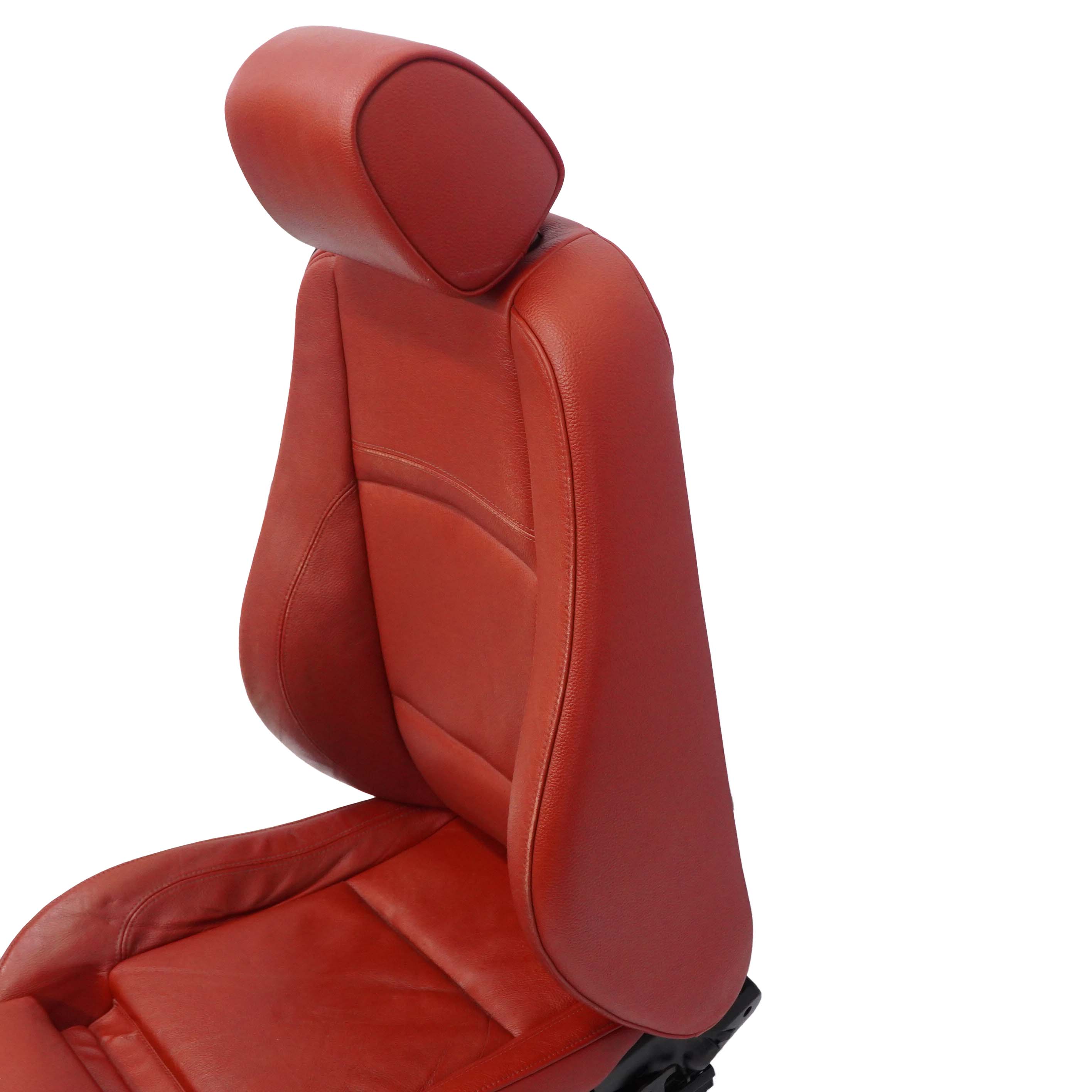 Front Seat BMW E92 LCI Coupe Sport Right O/S Red Leather Dakota Korall-Red