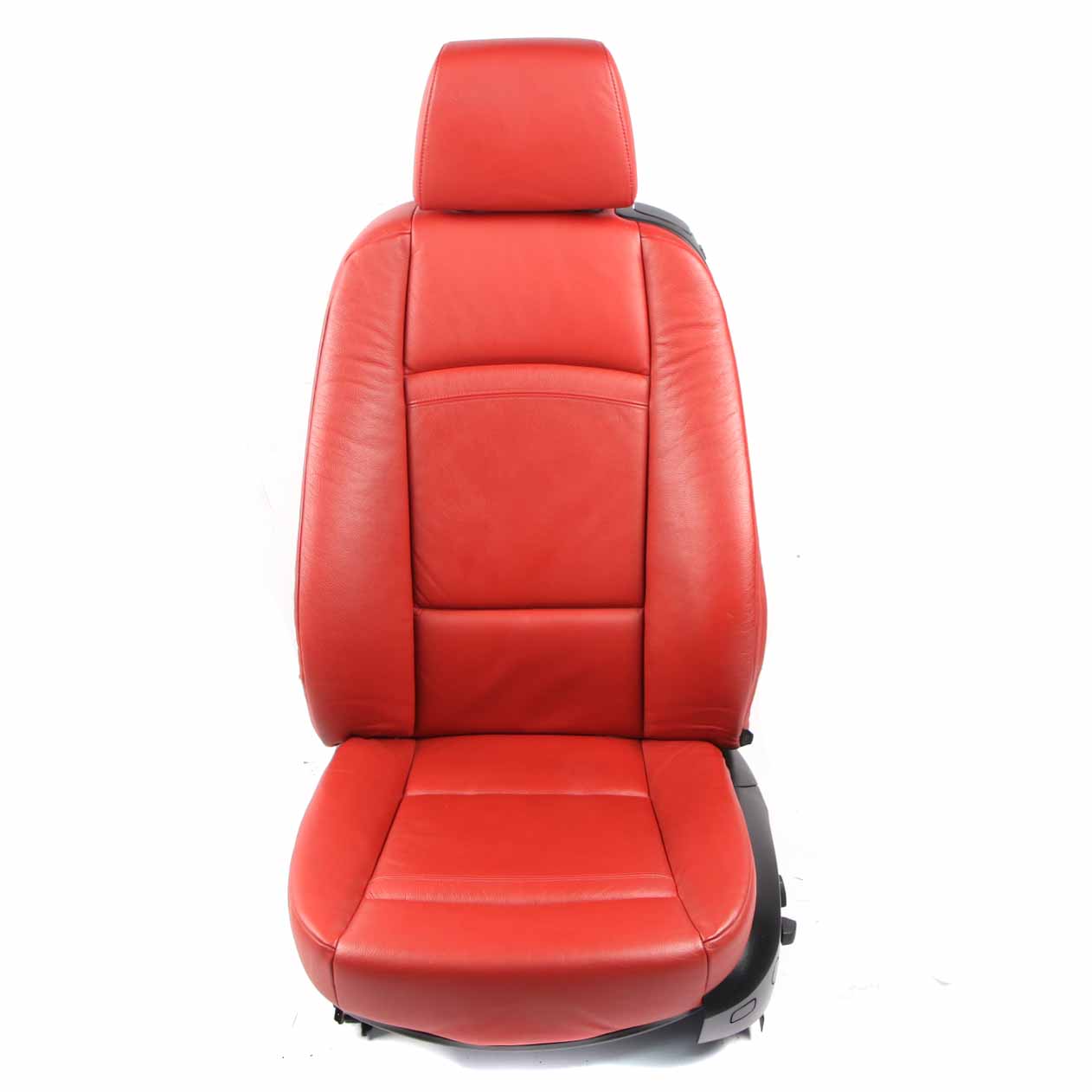 Front Seat BMW E92 Coupe Left N/S Korall Red Leather Dakota Memory