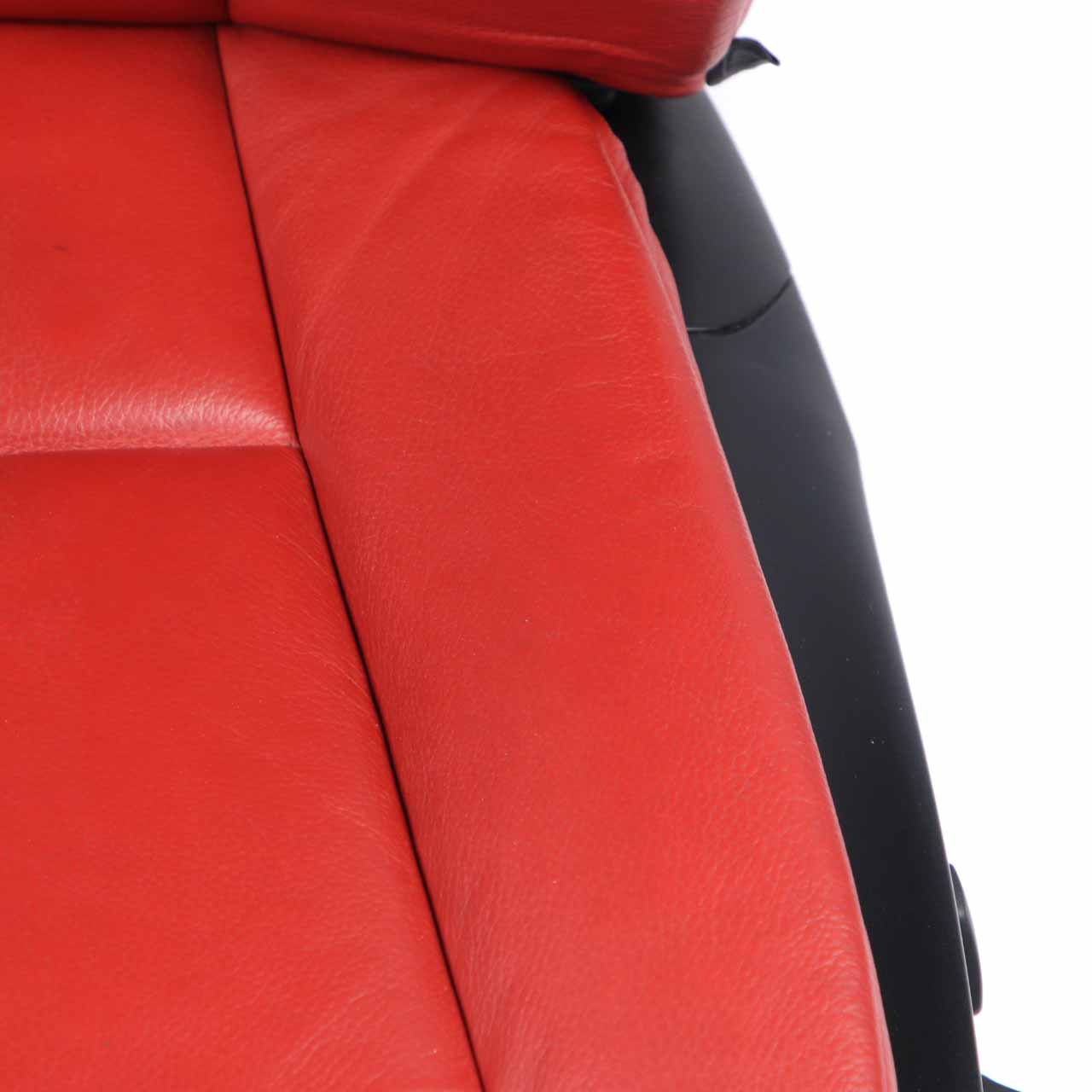 Front Seat BMW E92 Coupe Left N/S Korall Red Leather Dakota Memory