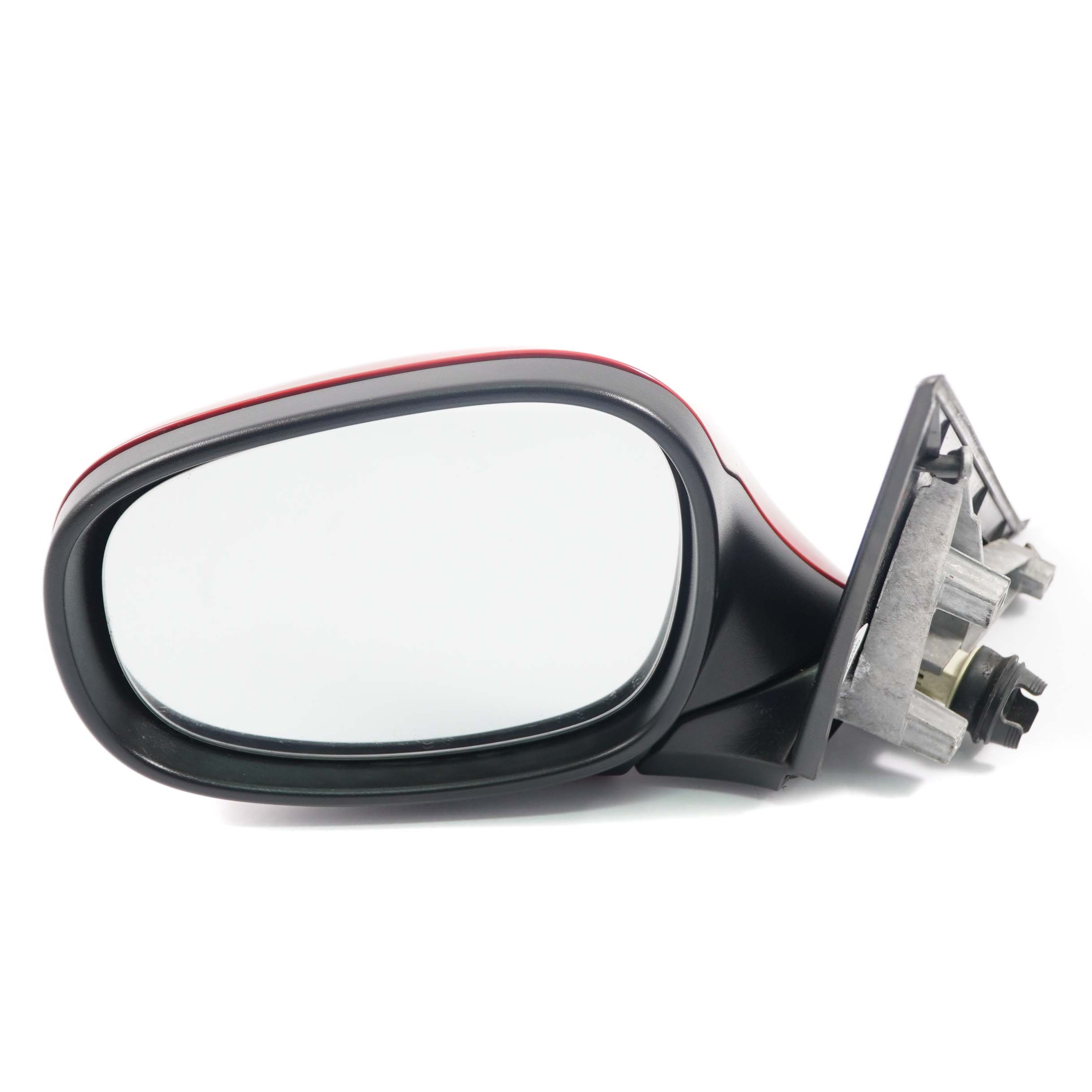 BMW 1 Series E87 LCI Heated Left Wing Mirror N/S Door Karmesinrot Crimson Red