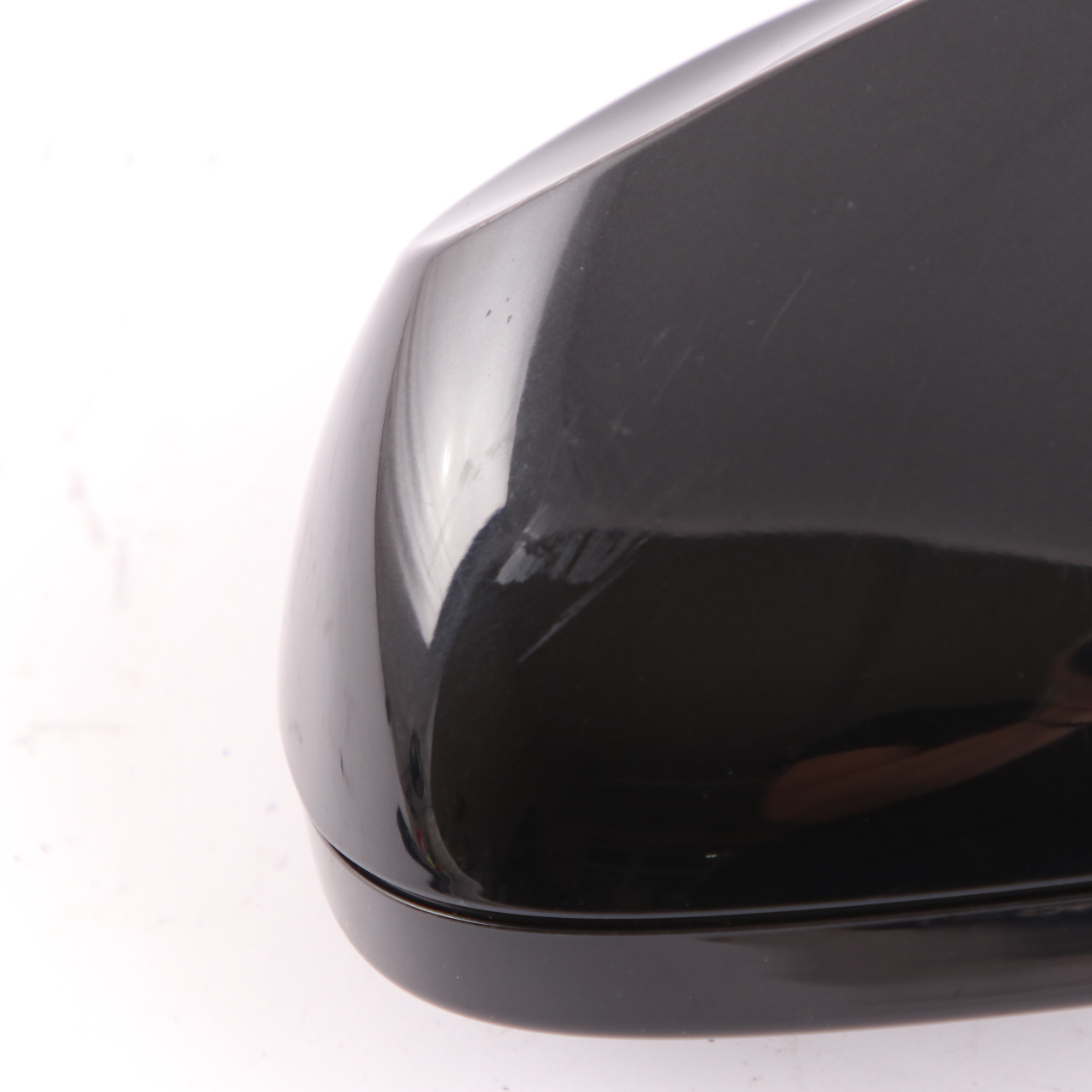 Door Wing Mirror BMW E87 LCI M Sport High Gloss Left N/S Black Sapphire 475