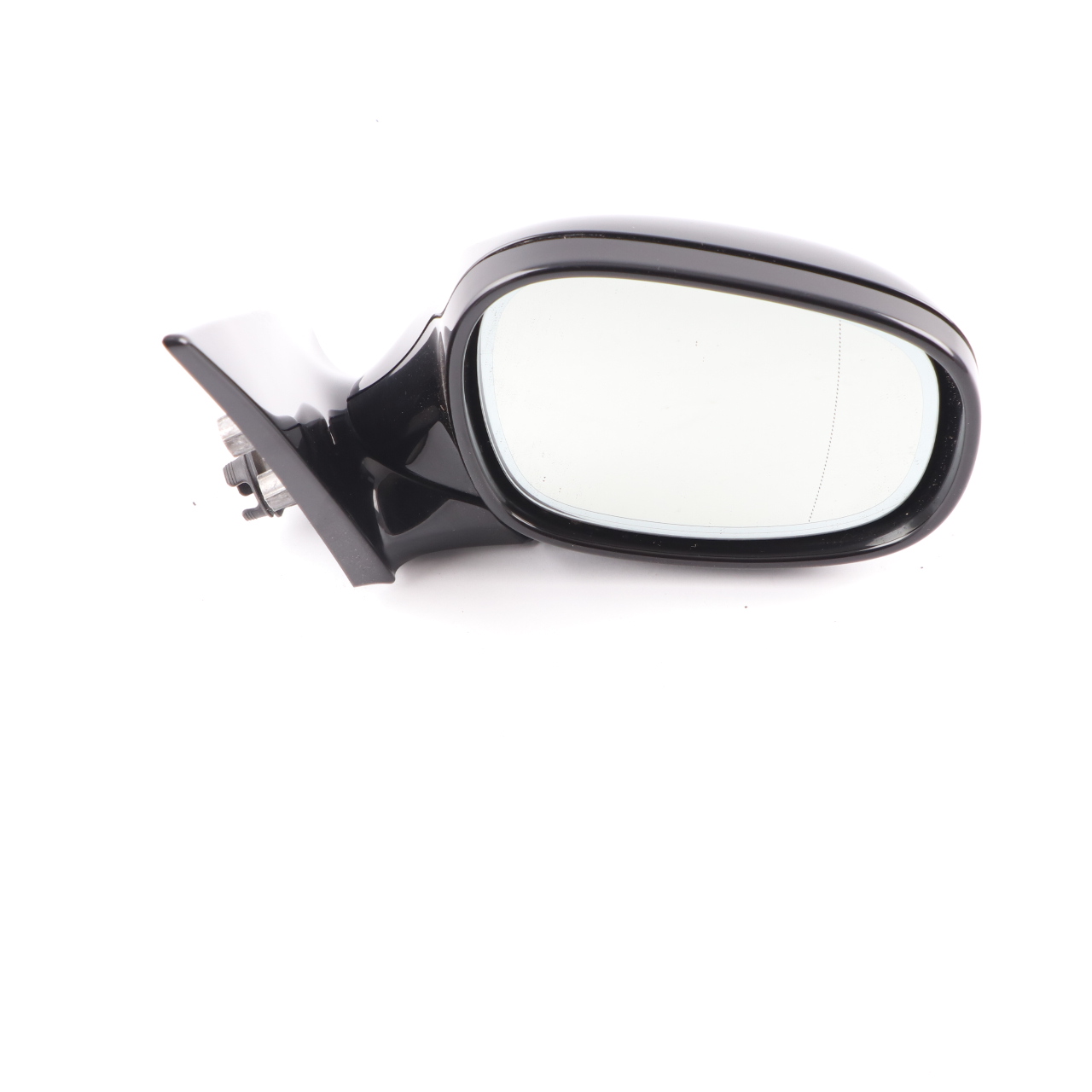 Wing Mirror BMW E92 E93 LCI M Sport High Gloss Right O/S Heated 3 Pins Black