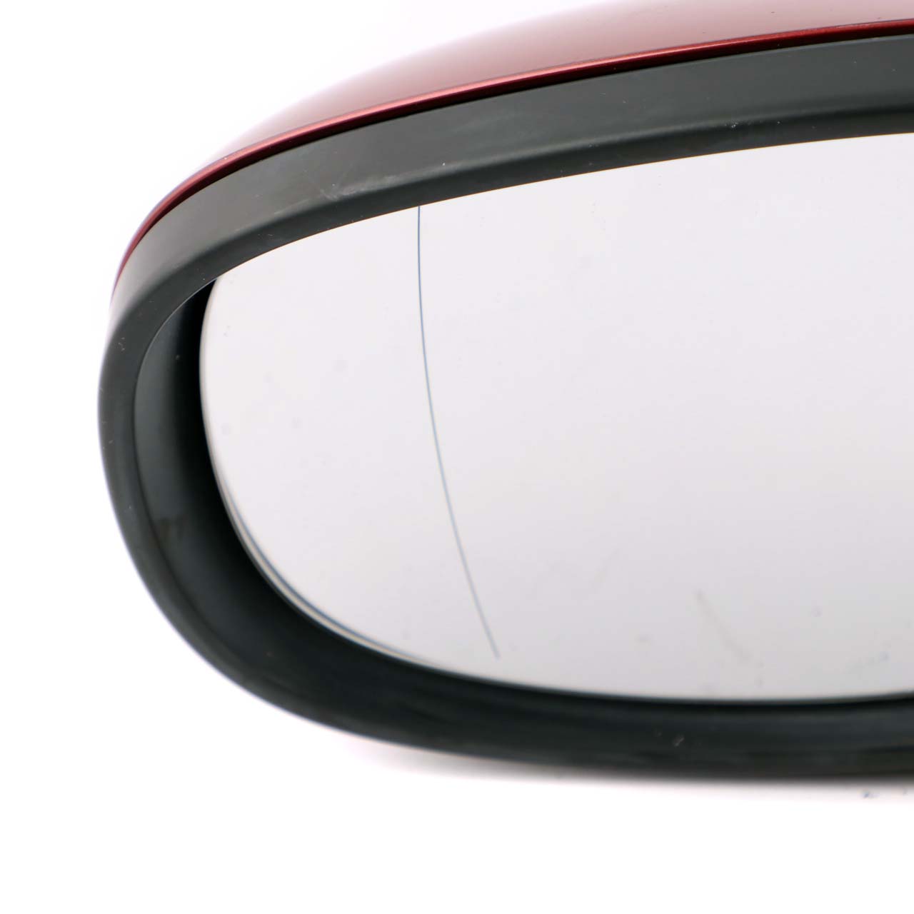 BMW 3 Series E90 E91 LCI Heated Left N/S Wing Mirror Vermilion Red Metallic A82