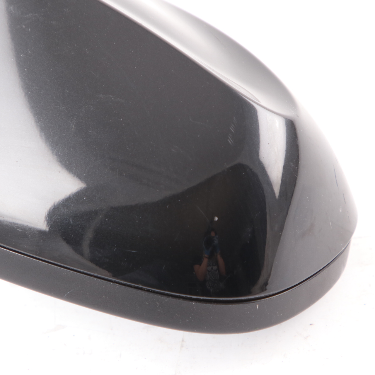 Wing Mirror BMW E81 E82 E88 Heated Door Right O/S Black Sapphire - 475 5 Pins