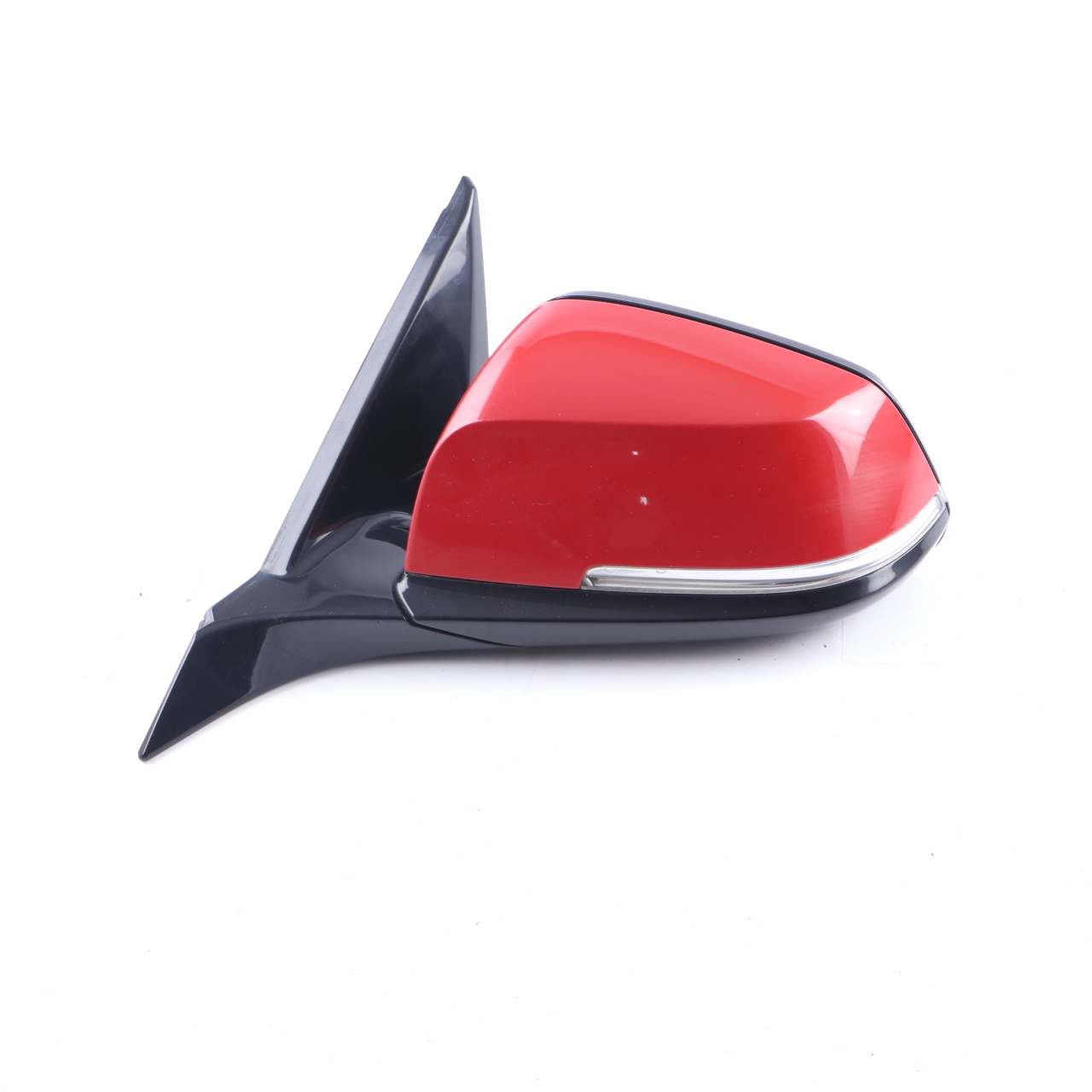 BMW F21 F22 Wing Mirror Left N/S Heated Shadow Line Melbourne Red Metallic -A75