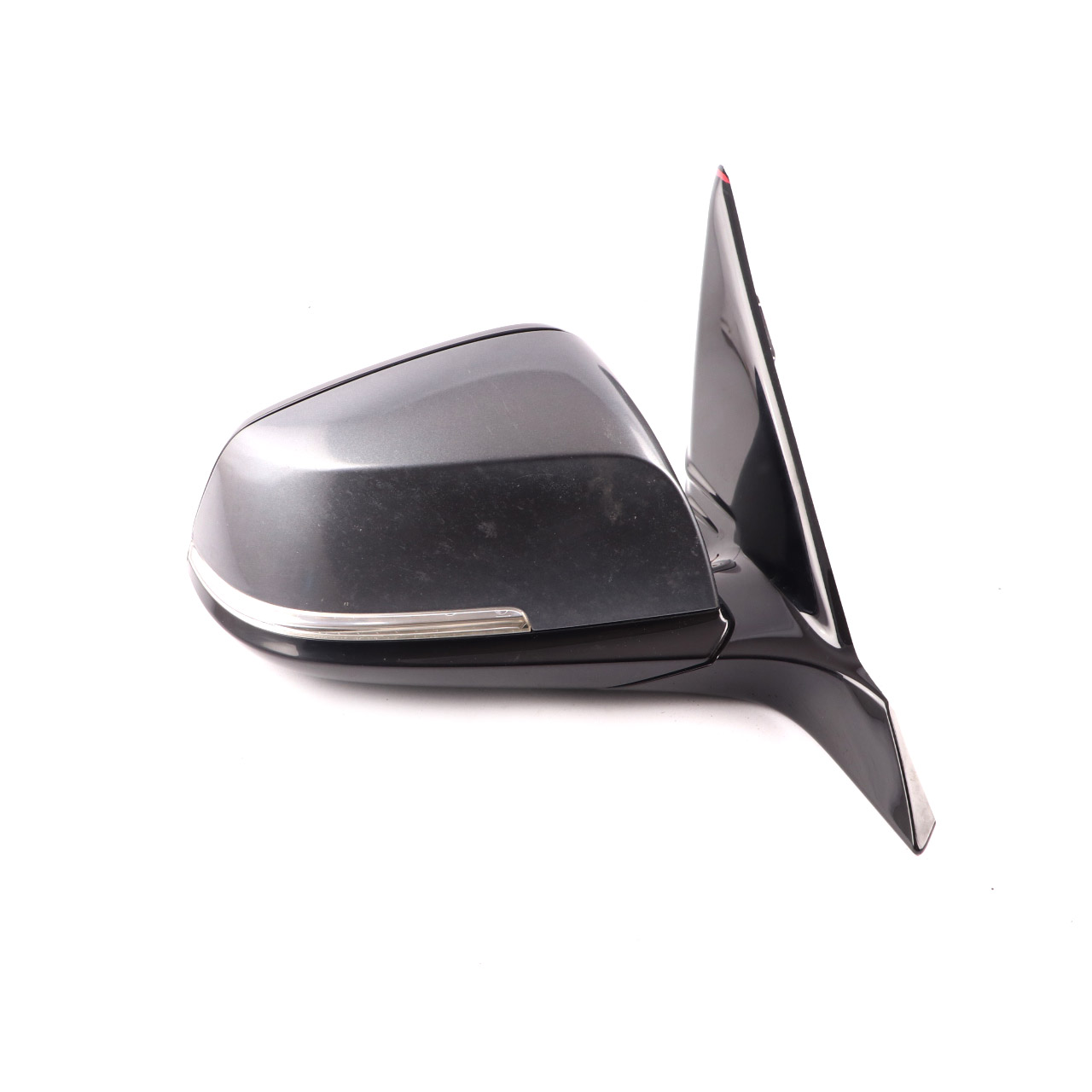 Wing Mirror BMW F21 F22 Right O/S High Gloss Heated Mineral Grey - B39 6 Pins