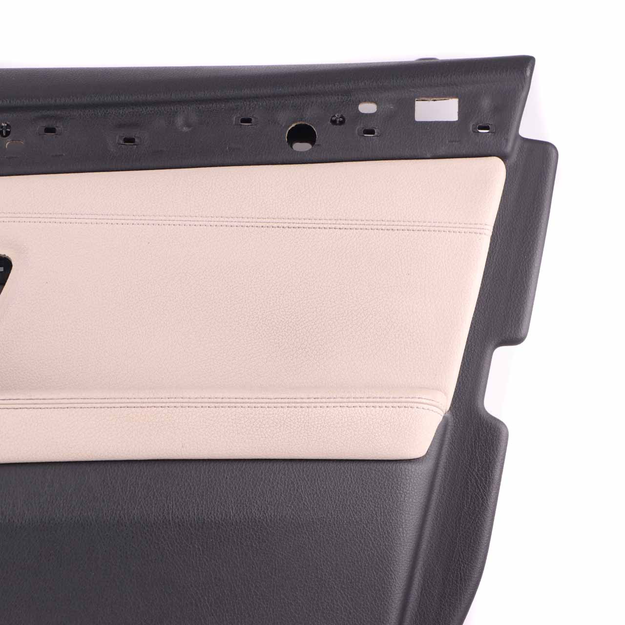 BMW F10 F11 Front Right O/S Door Card Lining Panel Leather Oyster