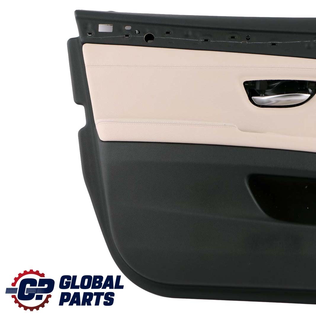 BMW 5 Series F10 F11 Front Left N/S Door Card Lining Panel Leather Oyster