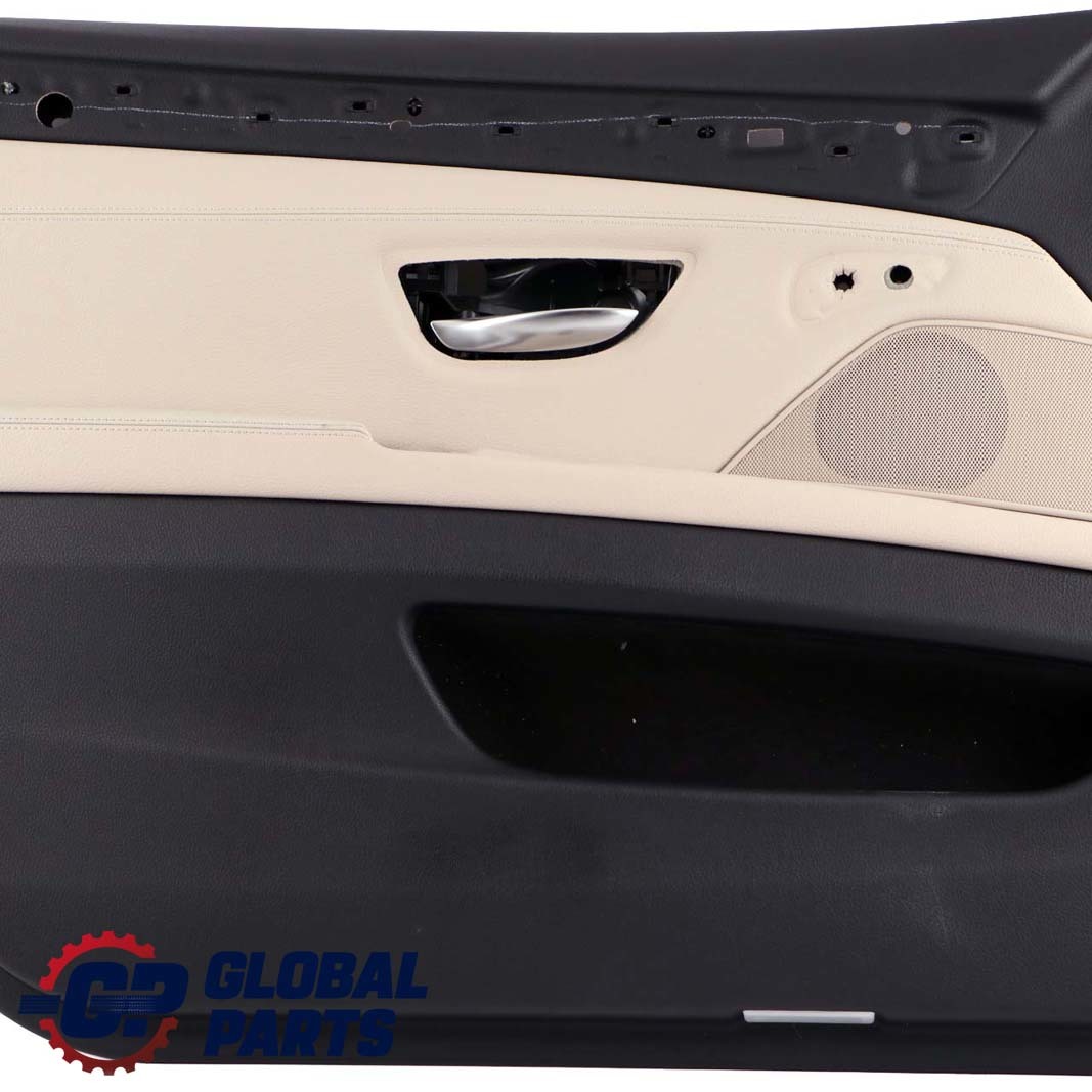 BMW 5 Series F10 F11 Front Left N/S Door Card Lining Panel Leather Oyster