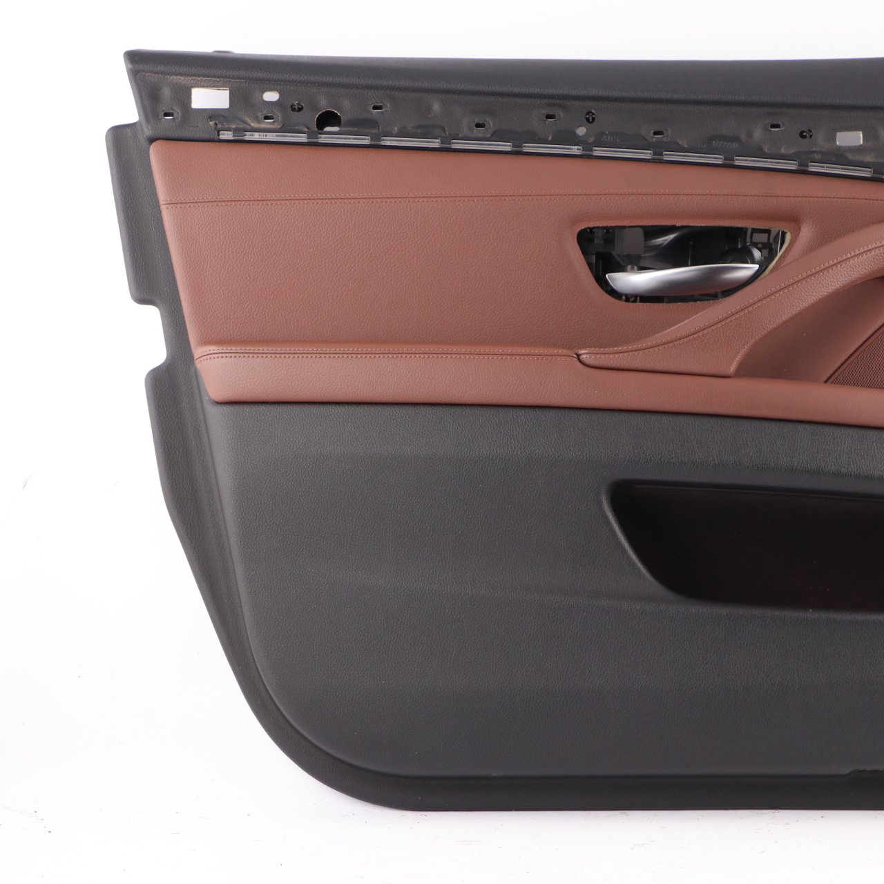 BMW F10 F11 Door Card Front Left N/S Lining Panel Leather Cinnamon Brown