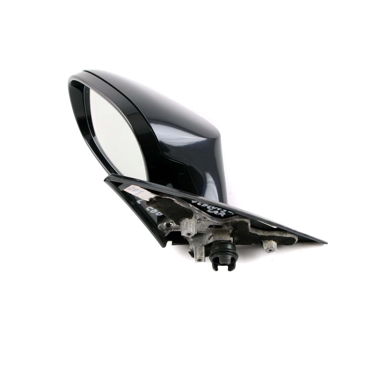 BMW E81 E82 E88 M Sport Auto Dip Left Wing Mirror Carbonschwarz Carbon Black