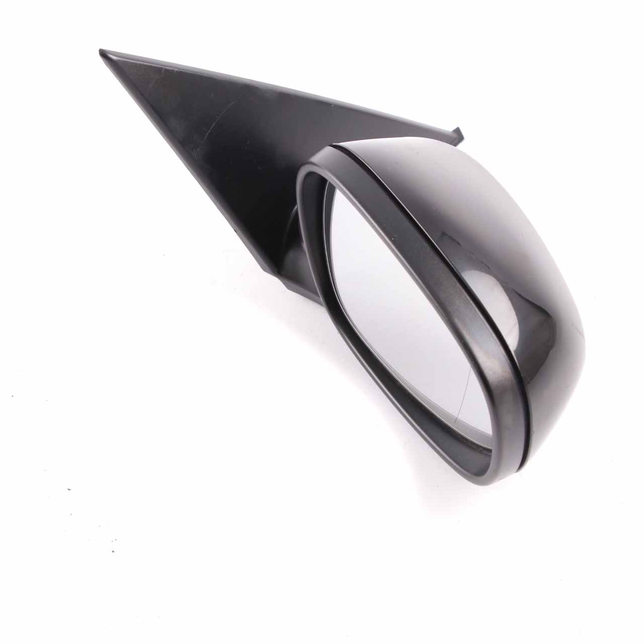 BMW E87 LCI Power Fold Heated Right Wing Mirror O/S Black Sapphire 475