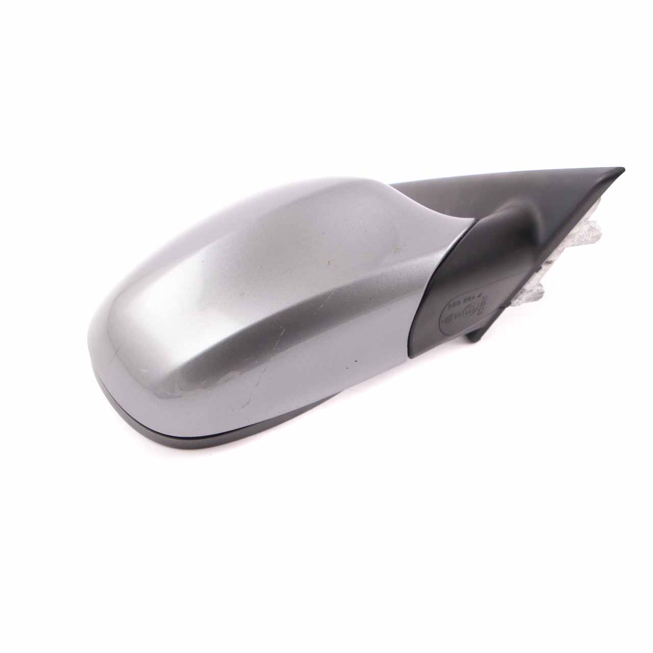 BMW 3 Series E90 E91 LCI Power Fold Heated Right Wing Mirror O/S Spacegrau Grey