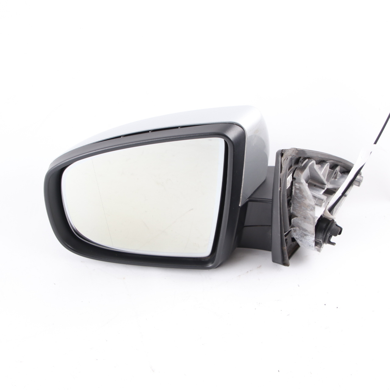 Wing Mirror BMW X5 E70 Auto Dip Heated Left Door N/S Titan Silver Metallic - 354