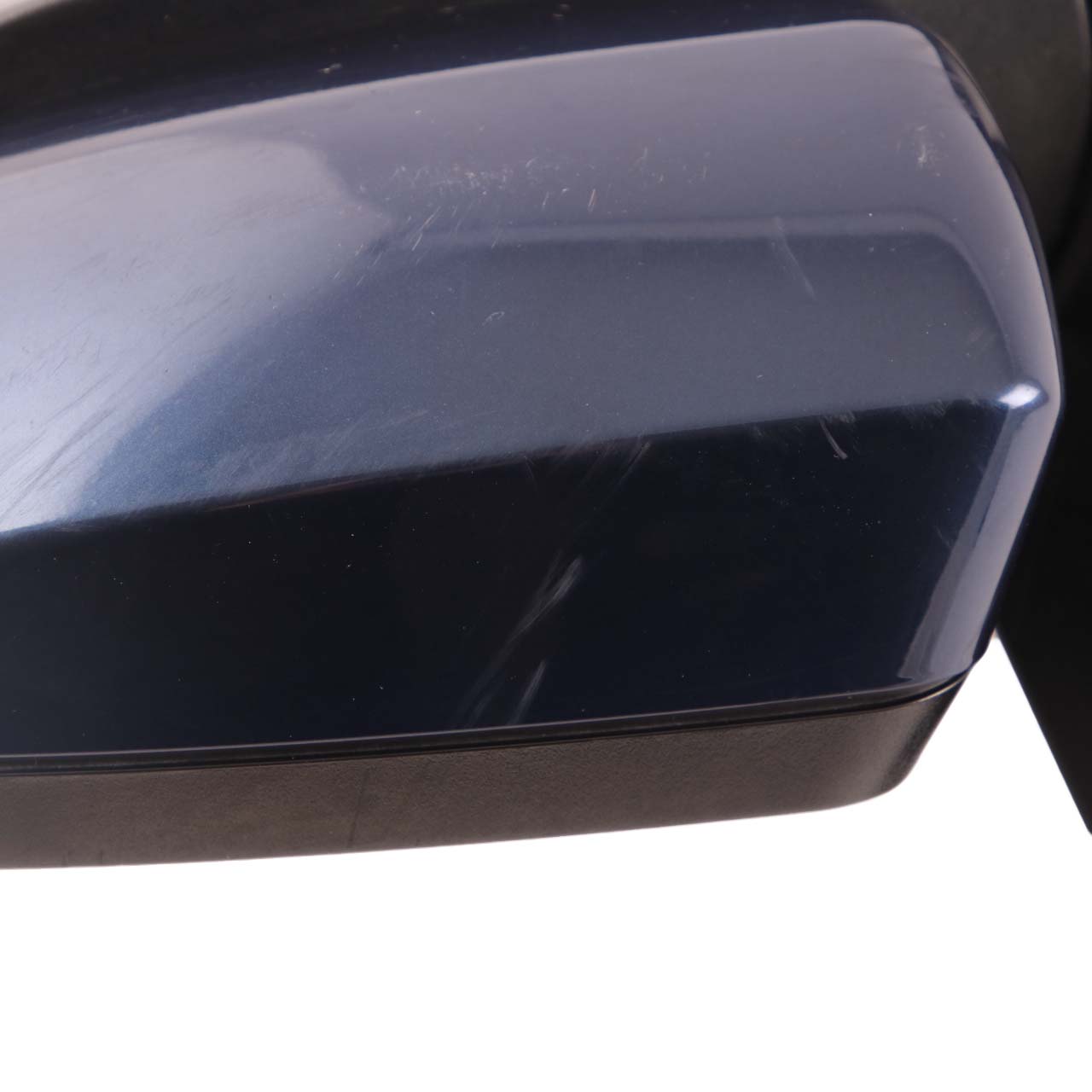 Wing Mirror Door BMW X5 E70 Outside Left Memory N/S Tiefseeblau Deep Sea Blue