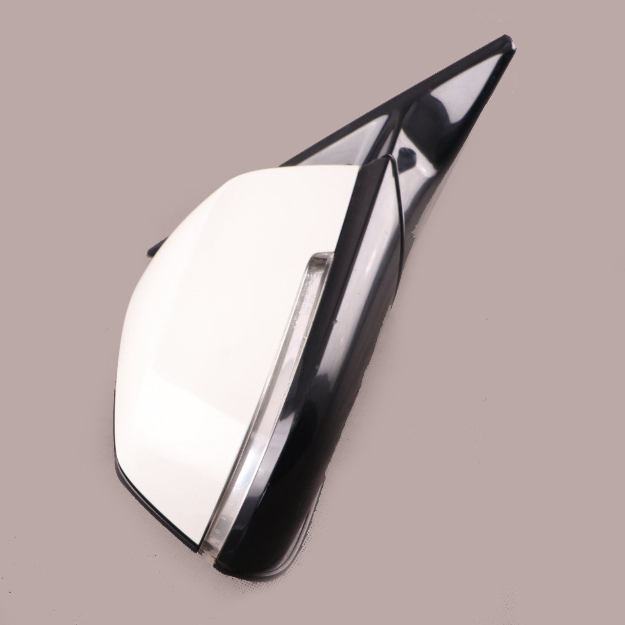 Wing Mirror BMW F32 F36 High Gloss Heated Right O/S 6 Pins Alpine White - 300