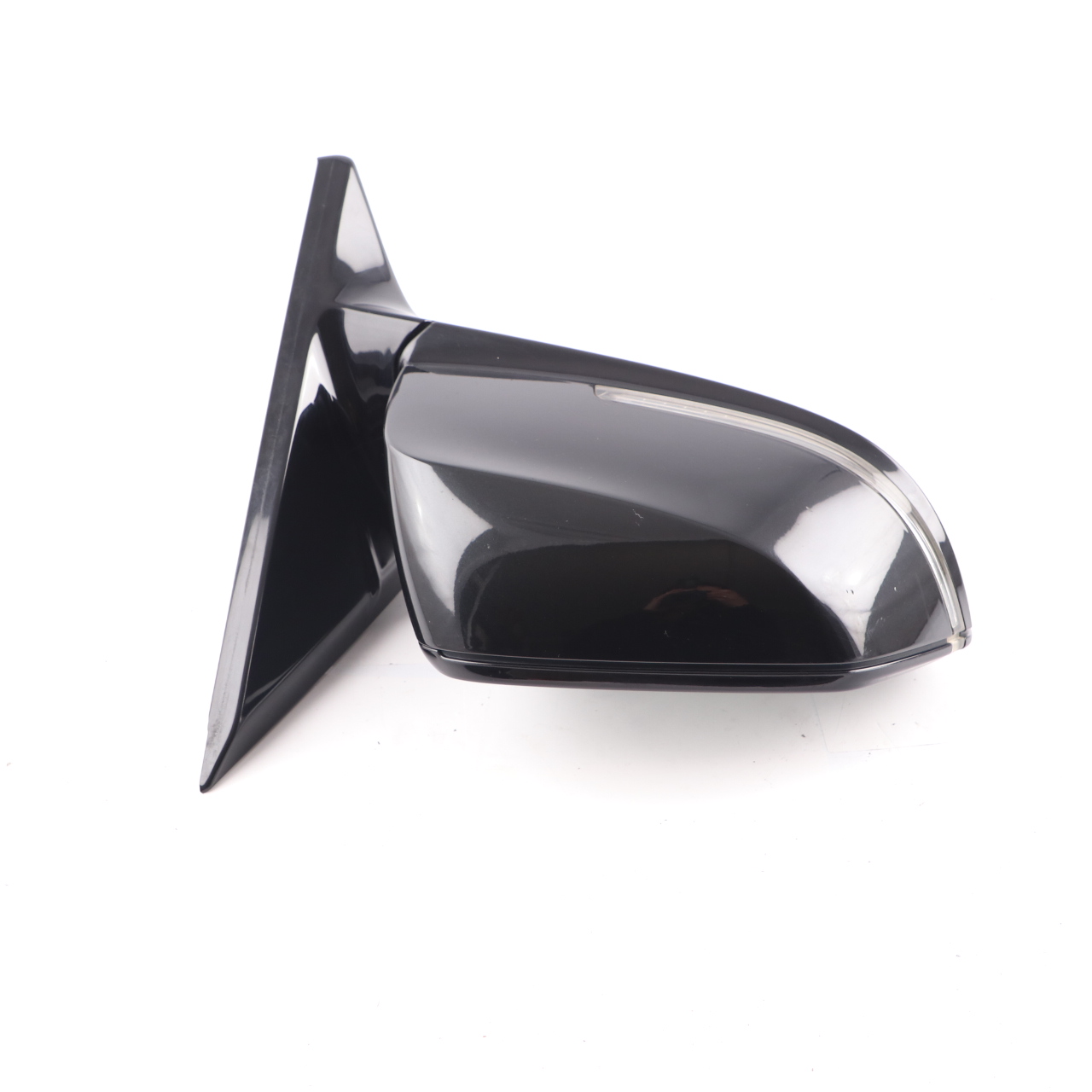 BMW F32 F33 F36 WIng Mirror Right O/S Heated Shadow Line Black Sapphire - 475