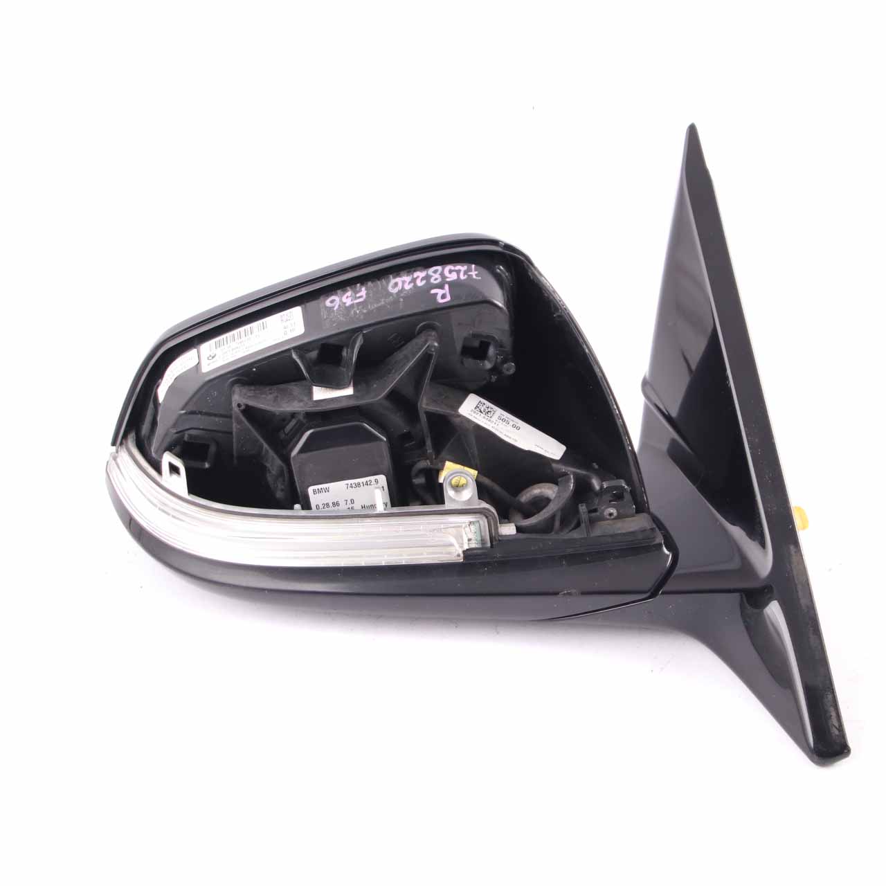 Wing Mirror BMW F32 F33 Grand Coupe M Sport High Gloss Heated Right O/S Memory