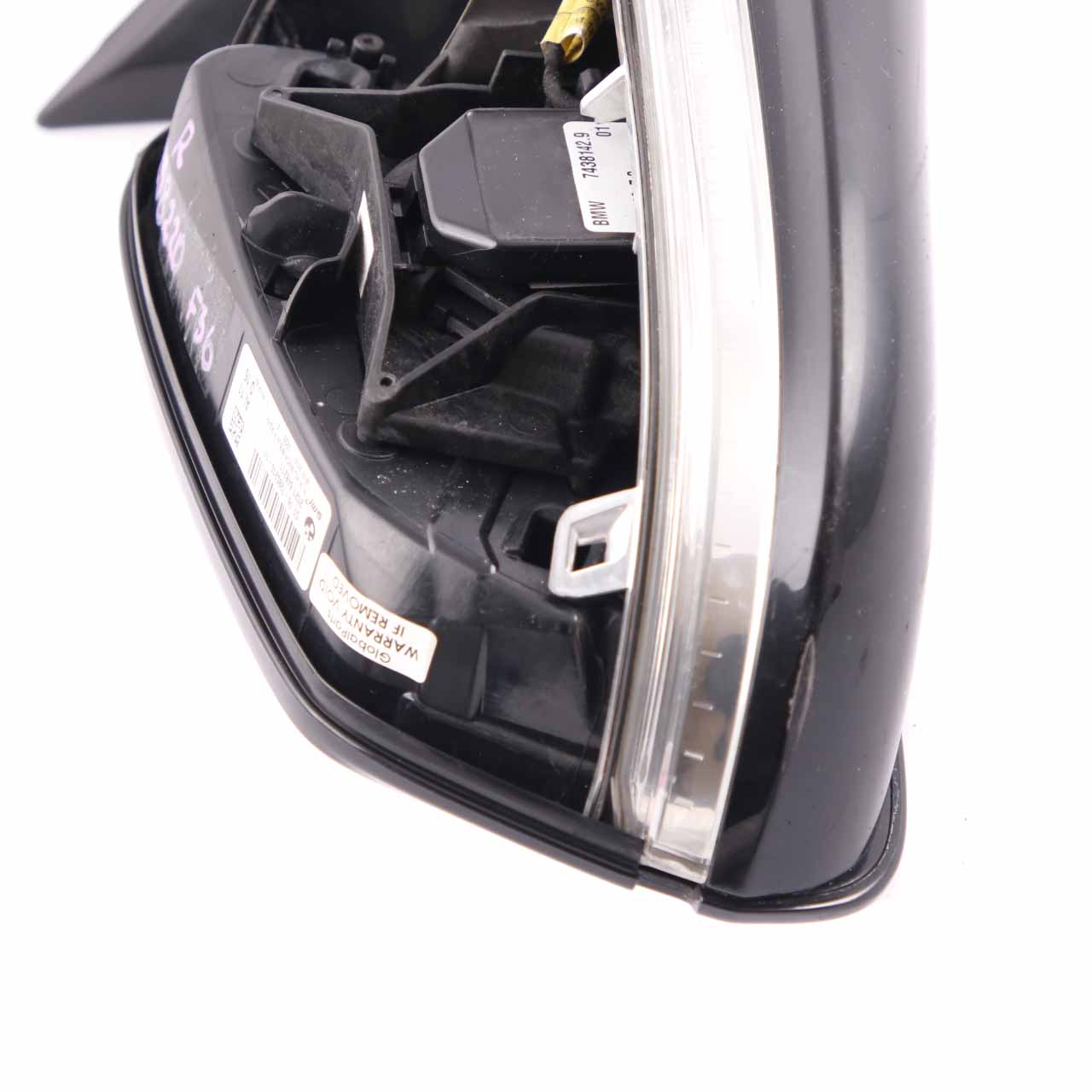 Wing Mirror BMW F32 F33 Grand Coupe M Sport High Gloss Heated Right O/S Memory