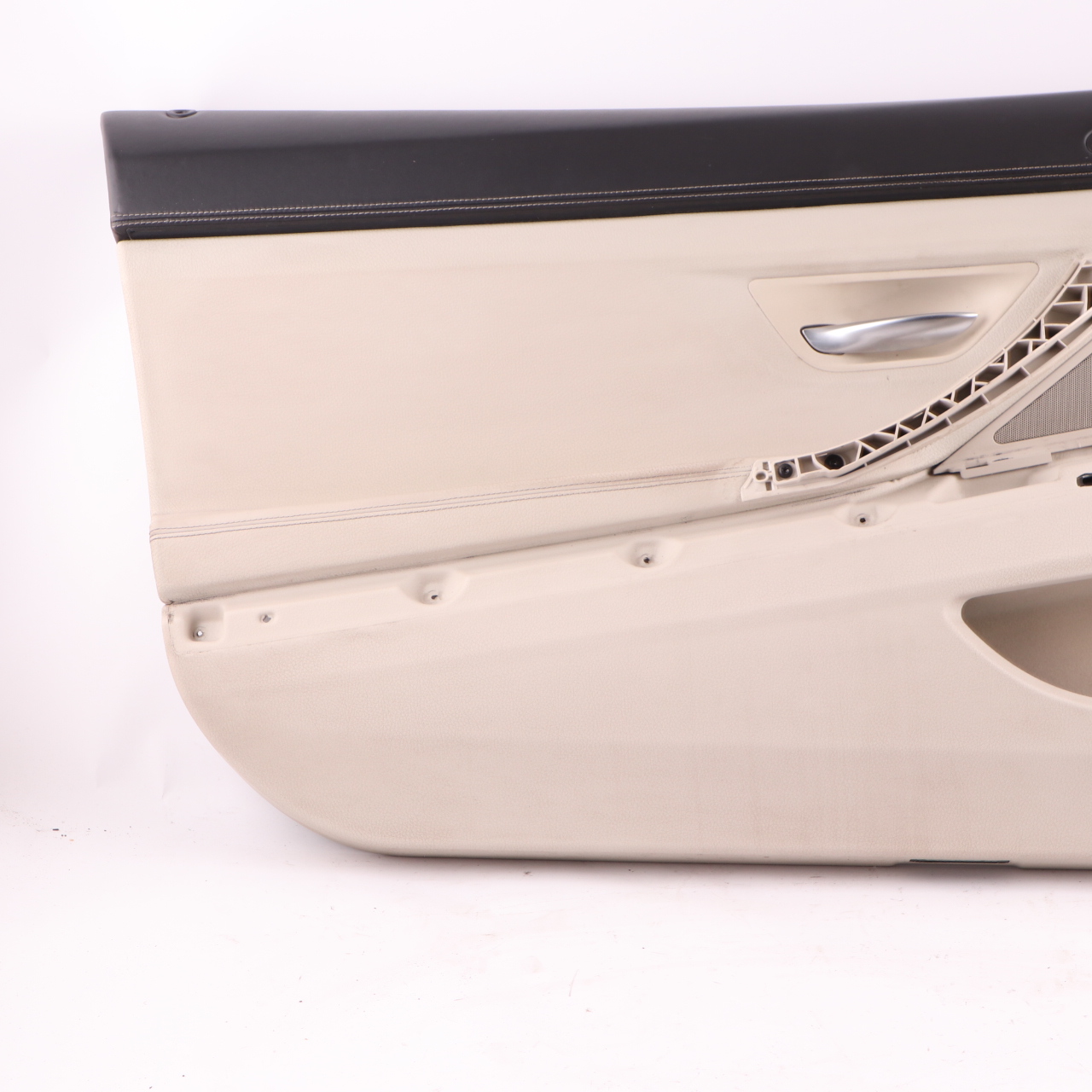 BMW F12 F13 Door Card Front Left N/S Lining Panel Leather Dakota Ivory White