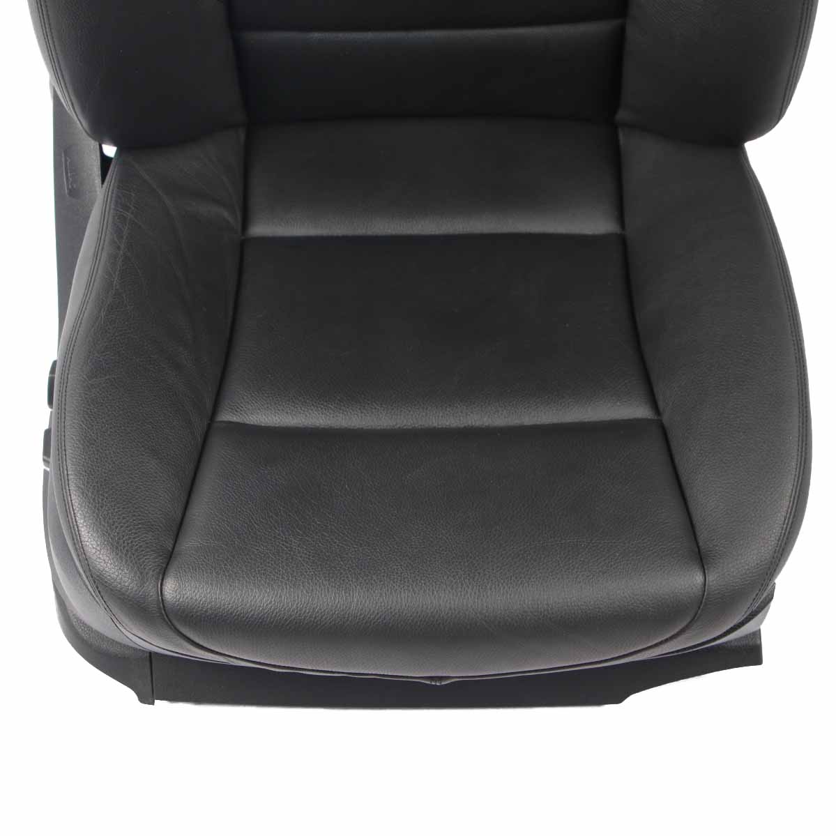 Front Seat BMW F01 Heated Memory Right O/S Leather Dakota Black Lumbar