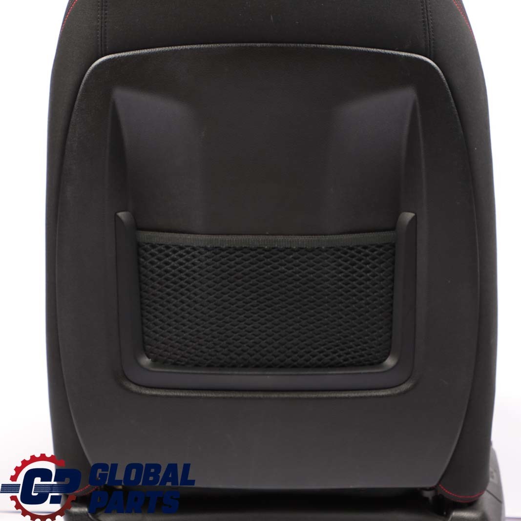 BMW F20 F30 Heated Memory Front Right Sport Seat O/S Fabric Anthracite Red