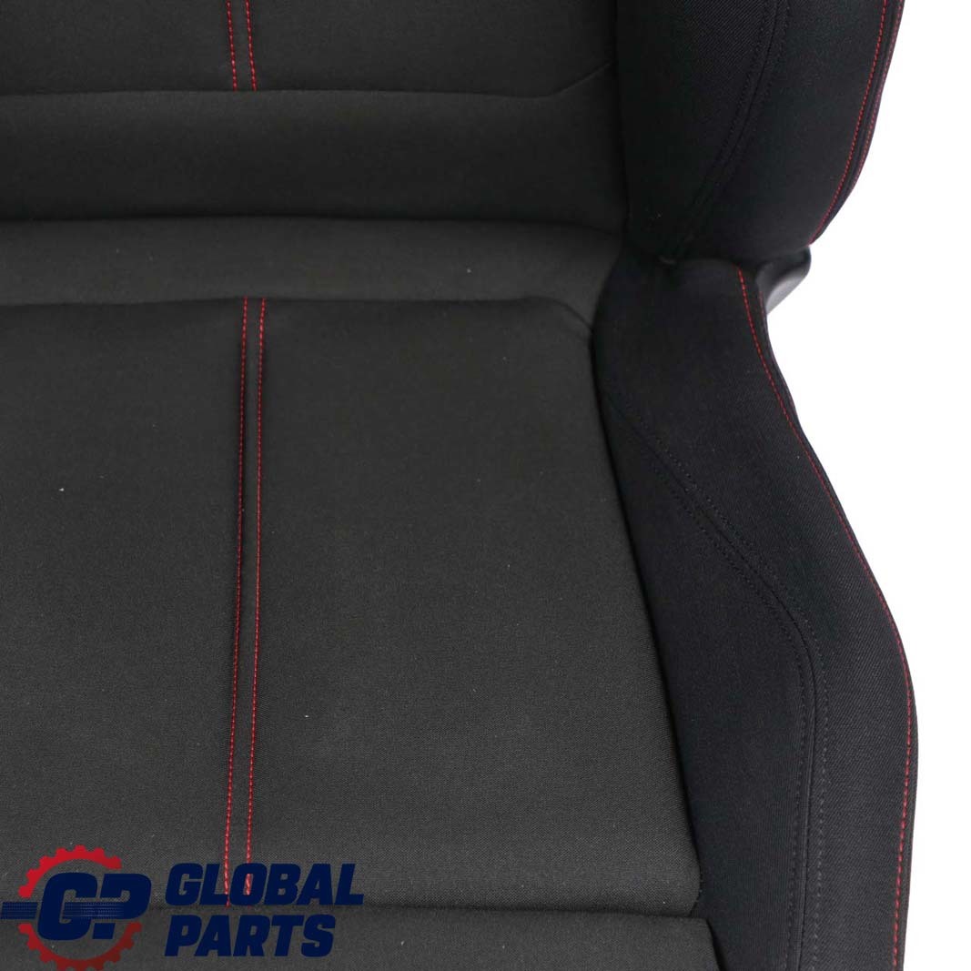 BMW F20 F30 Heated Memory Front Right Sport Seat O/S Fabric Anthracite Red