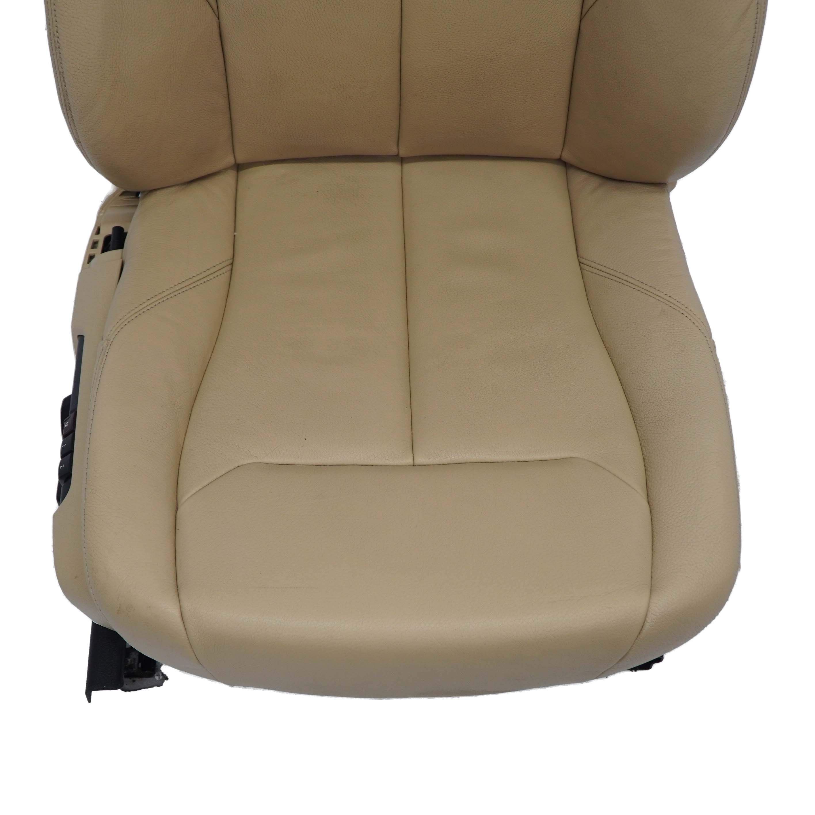 Seat Heated BMW F30 Memory Lumbar Front Right O/S Leather Dakota Veneto-Beige